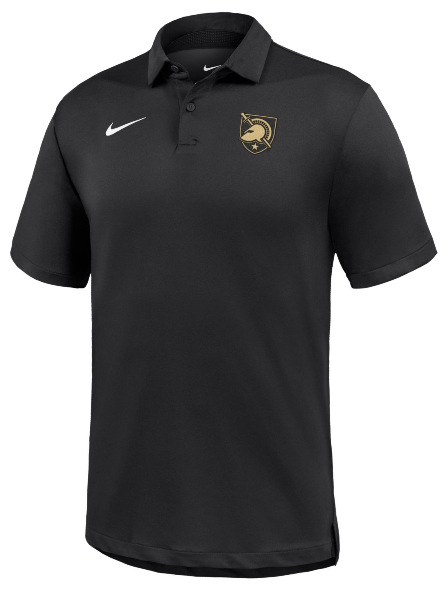Nike Men's Army West Point Black Knights Black Dri-FIT Tour Golf Polo
