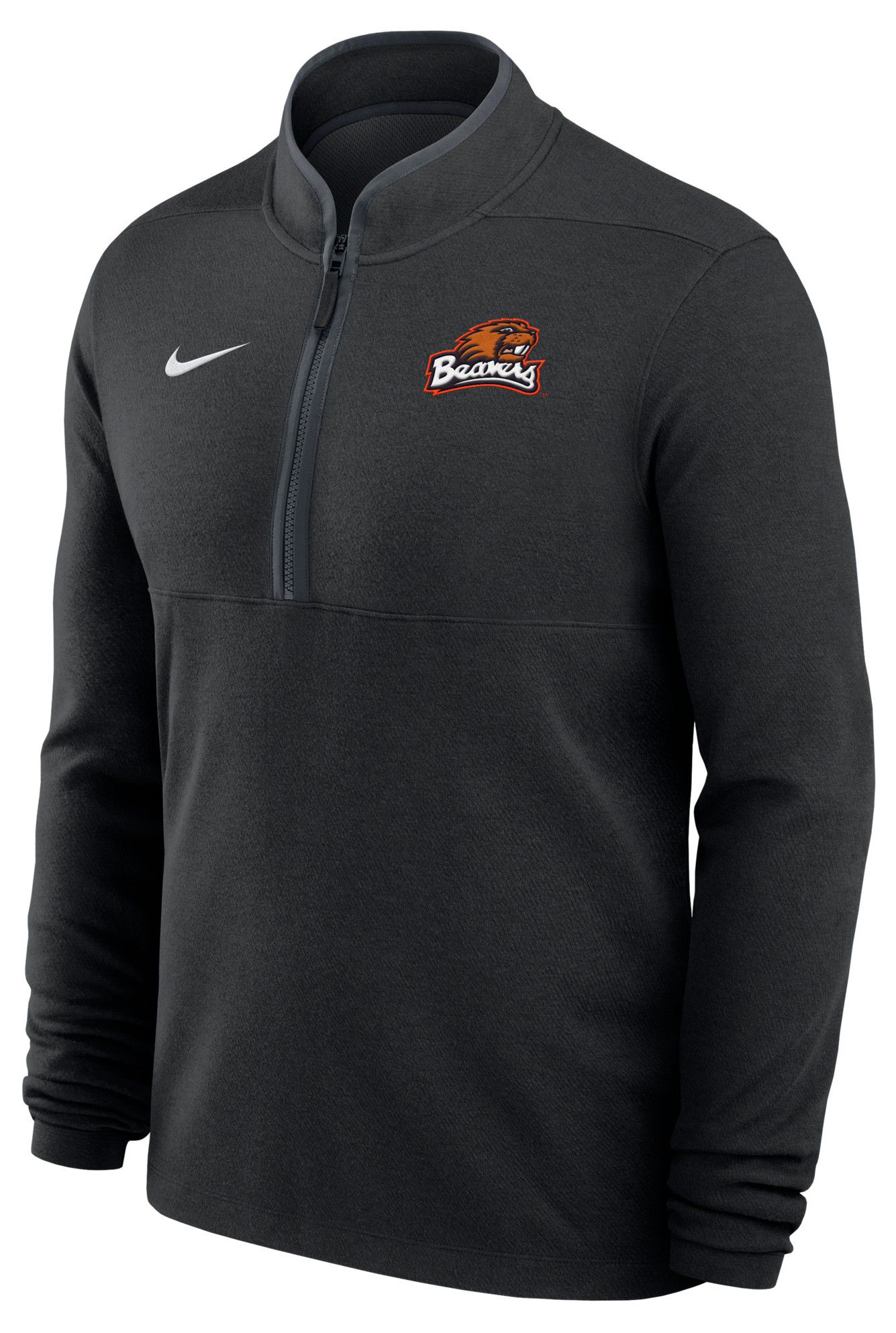 Nike Men's Oregon State Beavers Black 20th Anniversary Baseball Victory 1/4 Zip
