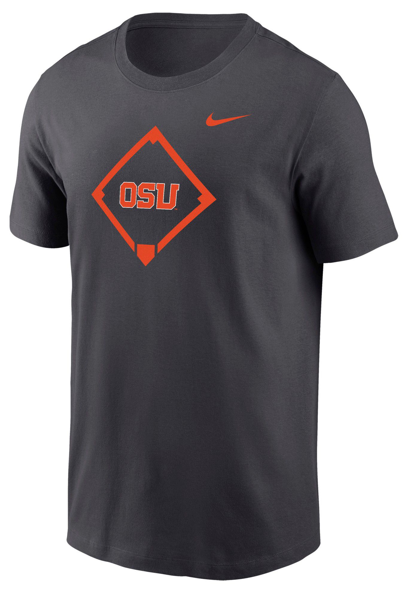 Nike Men's Oregon State Beavers Grey Legend Baseball T-Shirt