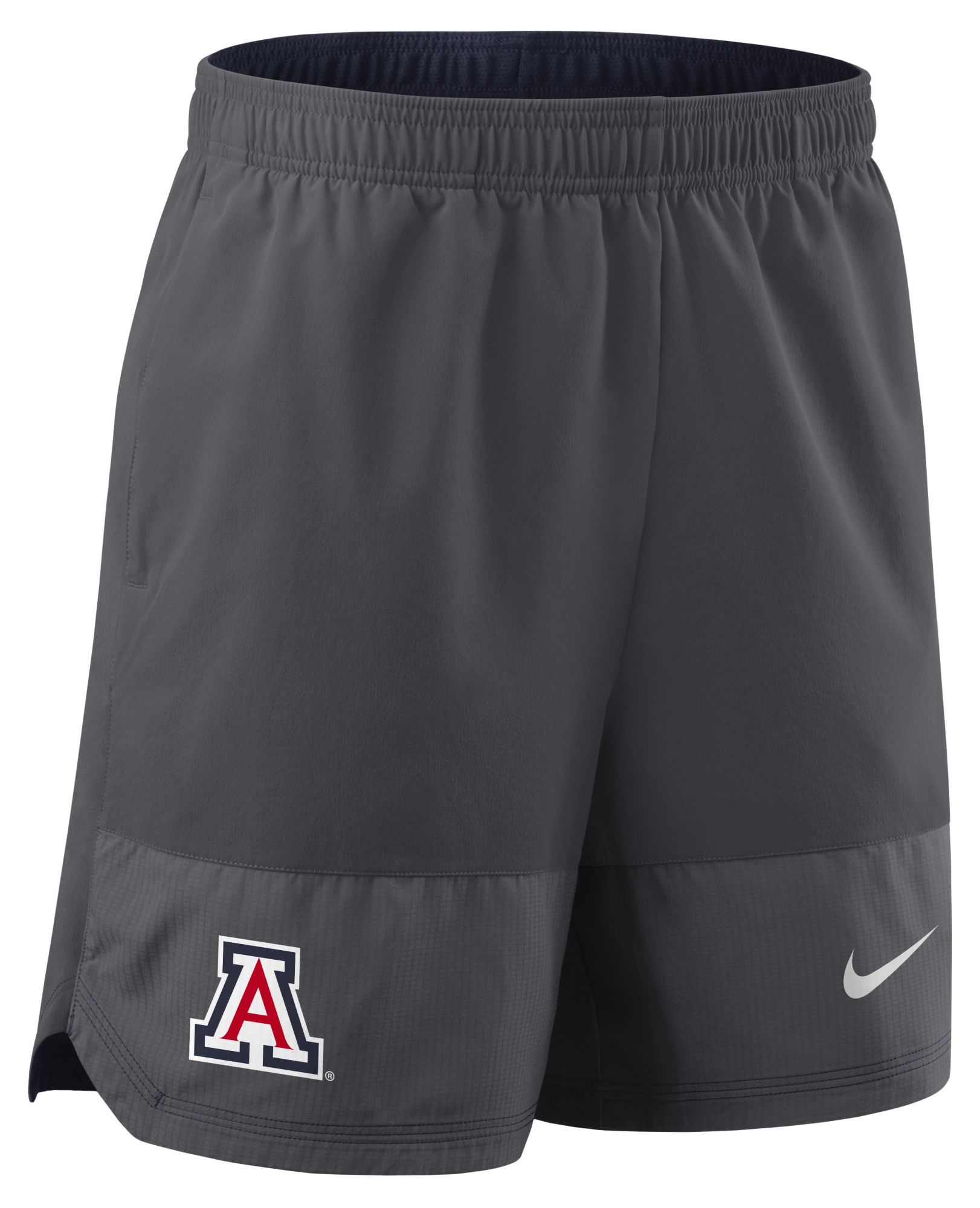 Nike Men's Arizona Wildcats Grey Dri-Fit Woven Shorts