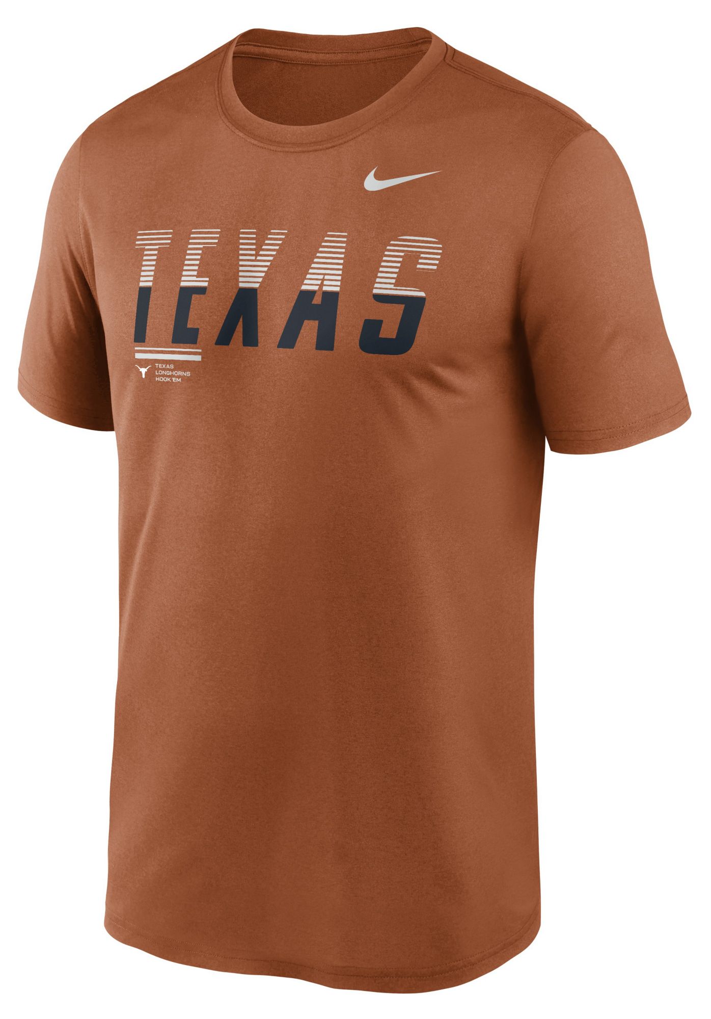 Nike Men's Texas Longhorns Desert Orange Dri-Fit Legend Gradient T-Shirt