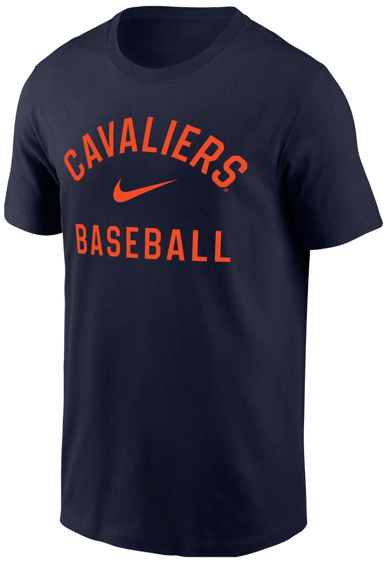 Nike Men's Virginia Cavaliers Light Blue Baseball Cotton T-Shirt