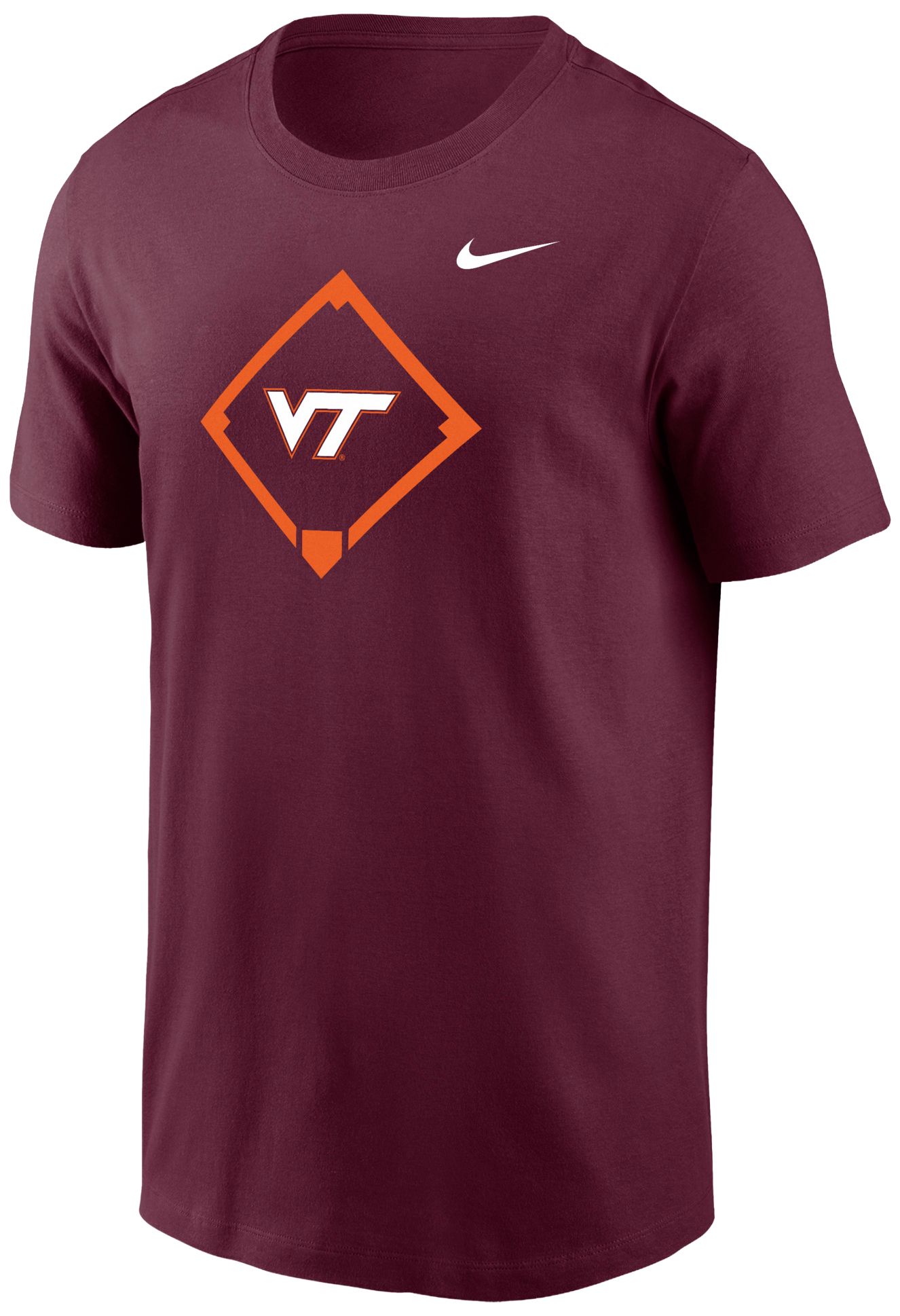 Nike Men's Virginia Tech Hokies Maroon Legend Baseball T-Shirt