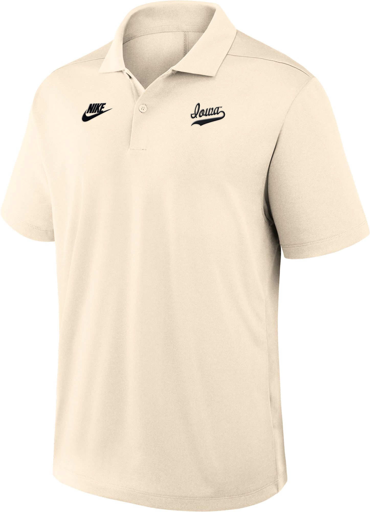 Nike Men's Iowa Hawkeyes Natural Victory Plus Legacy Polo