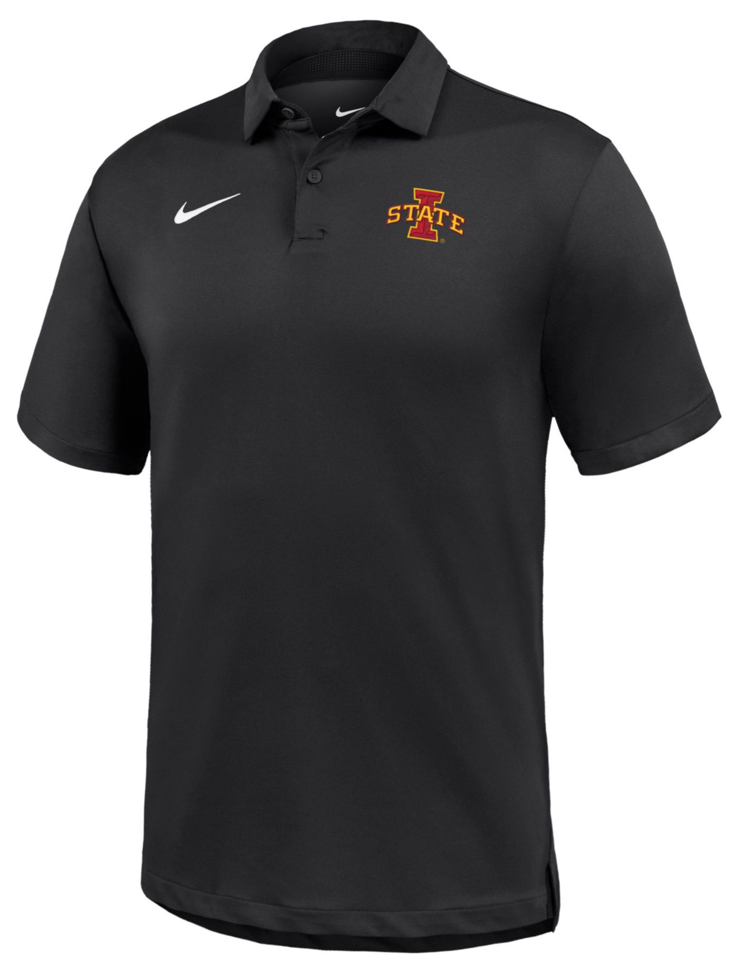 Nike Men's Iowa State Cyclones Black Dri-FIT Tour Golf Polo