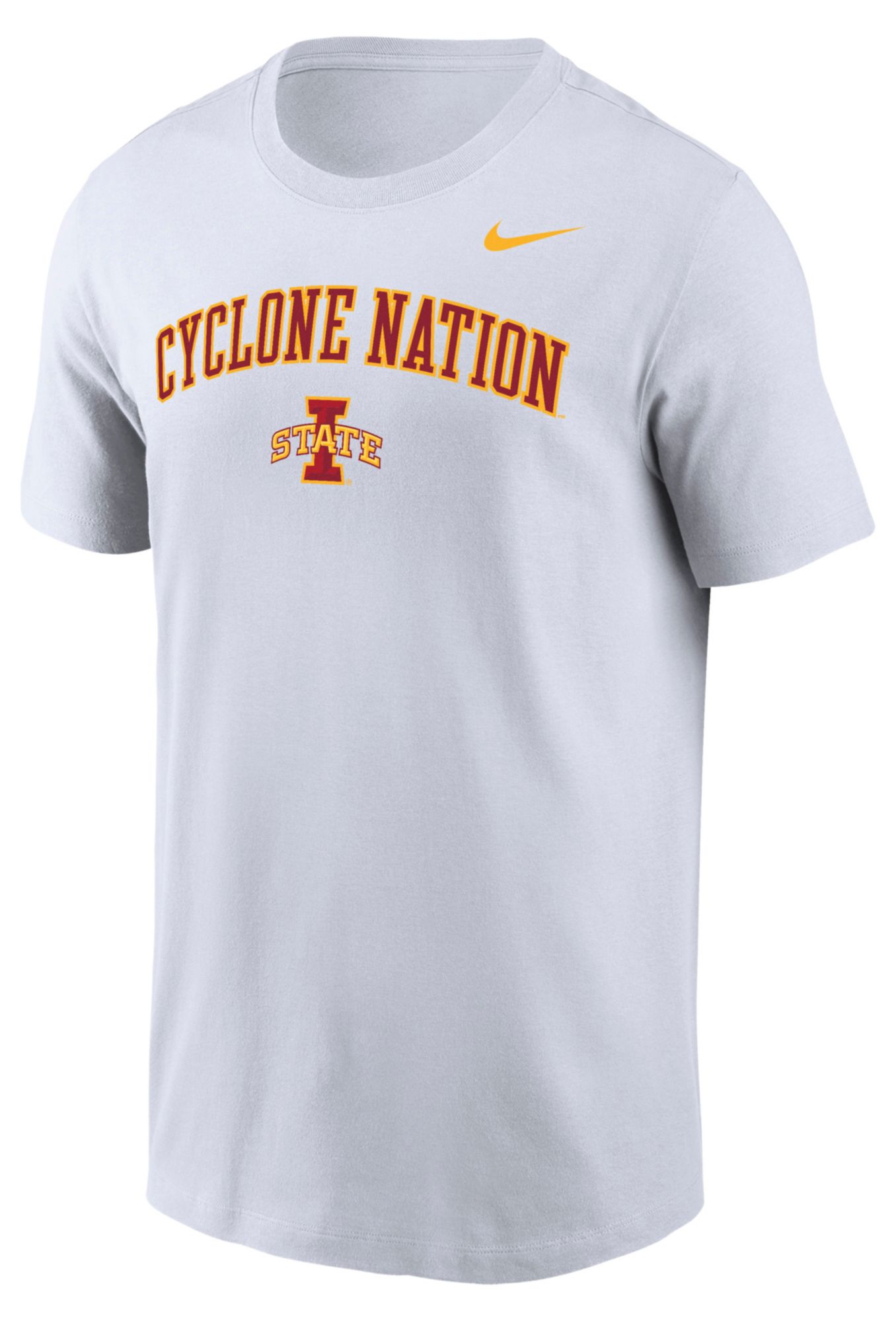 Nike Men's Iowa State Cyclones White Legend Logo T-Shirt