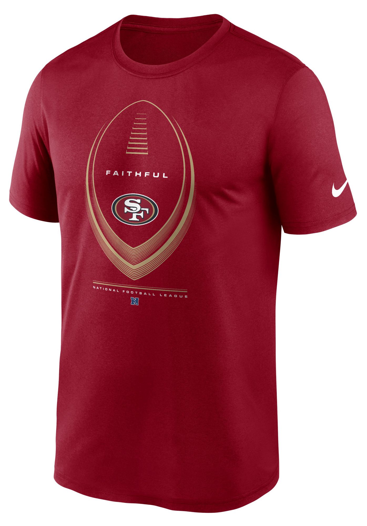 Nike Men's San Francisco 49ers Red Legend Icon T-Shirt