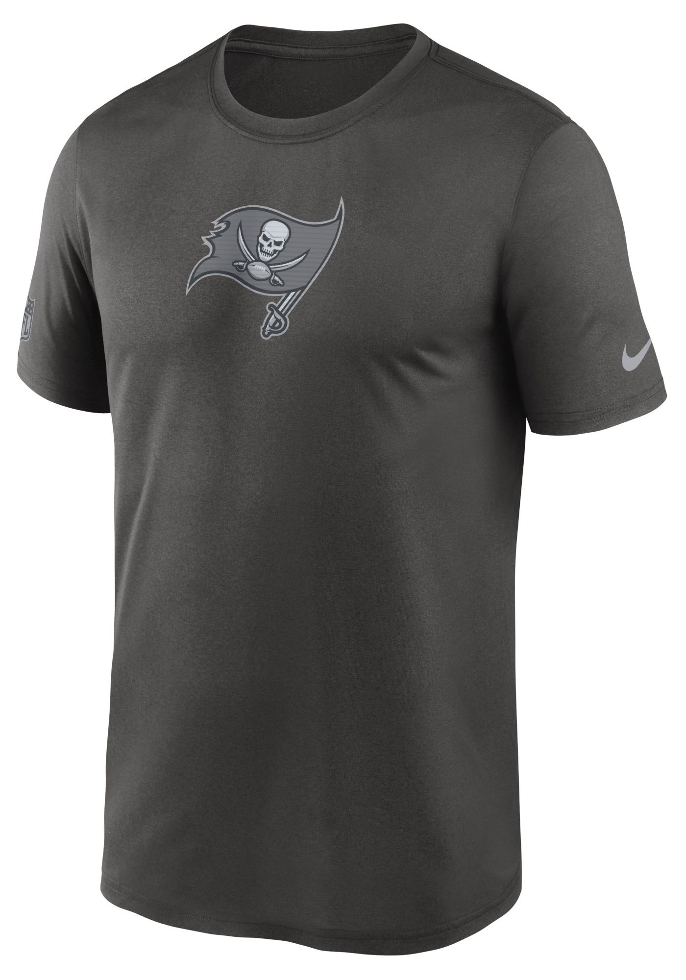 Nike Men's Tampa Bay Buccaneers Deep Pewter Sideline Legend T-Shirt
