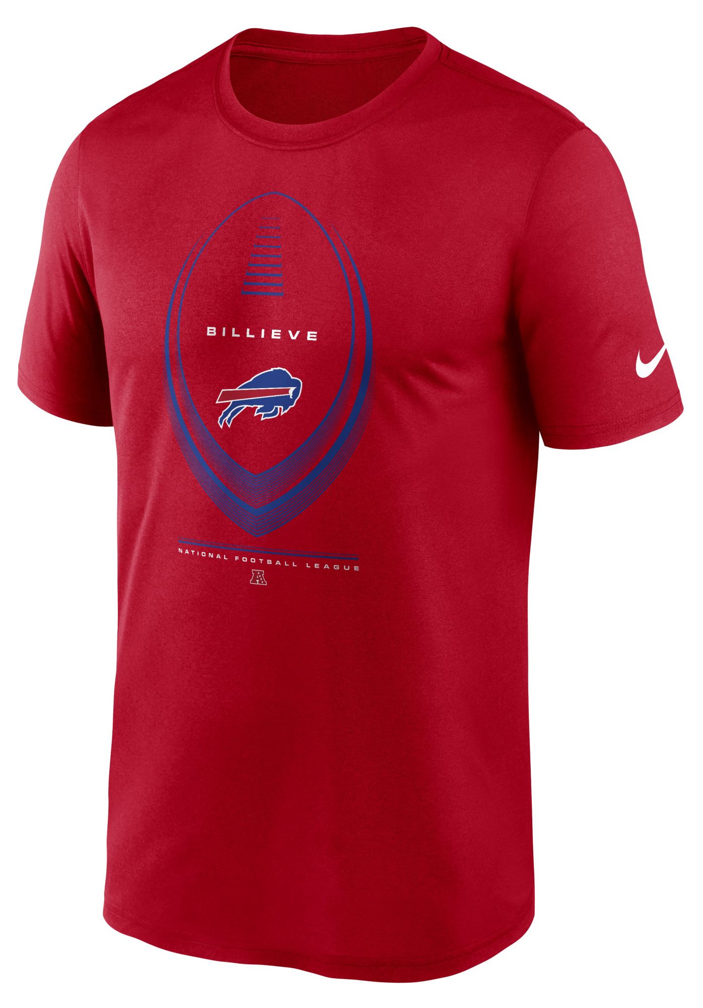 Nike Men's Buffalo Bills Red Legend Icon T-Shirt