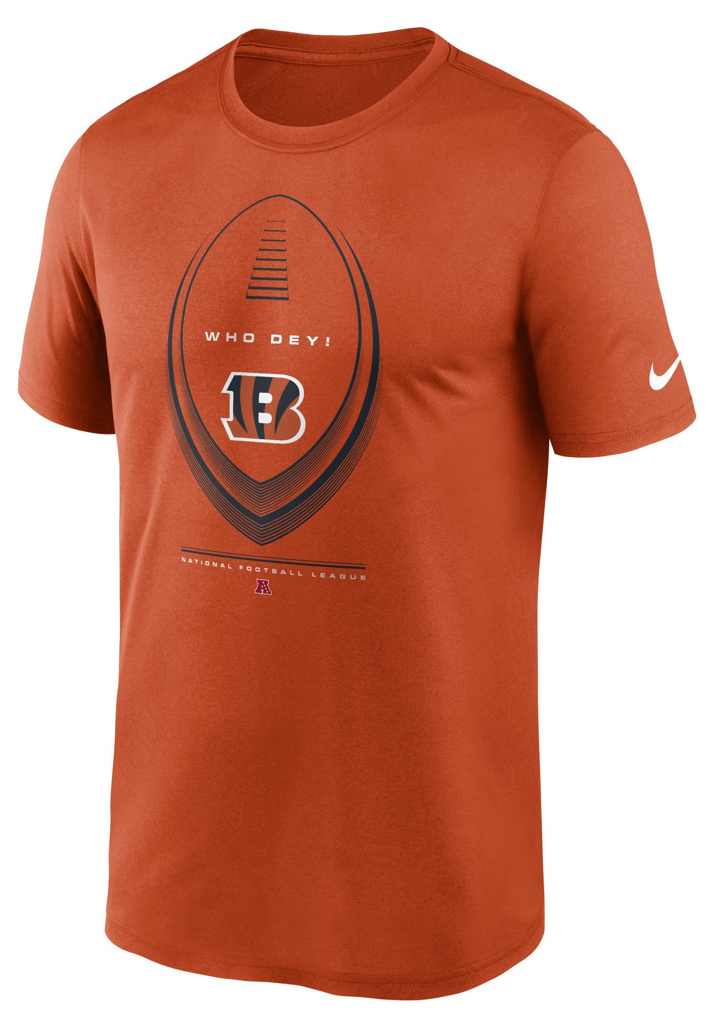 Nike Men's Cincinnati Bengals Orange Legend Icon T-Shirt