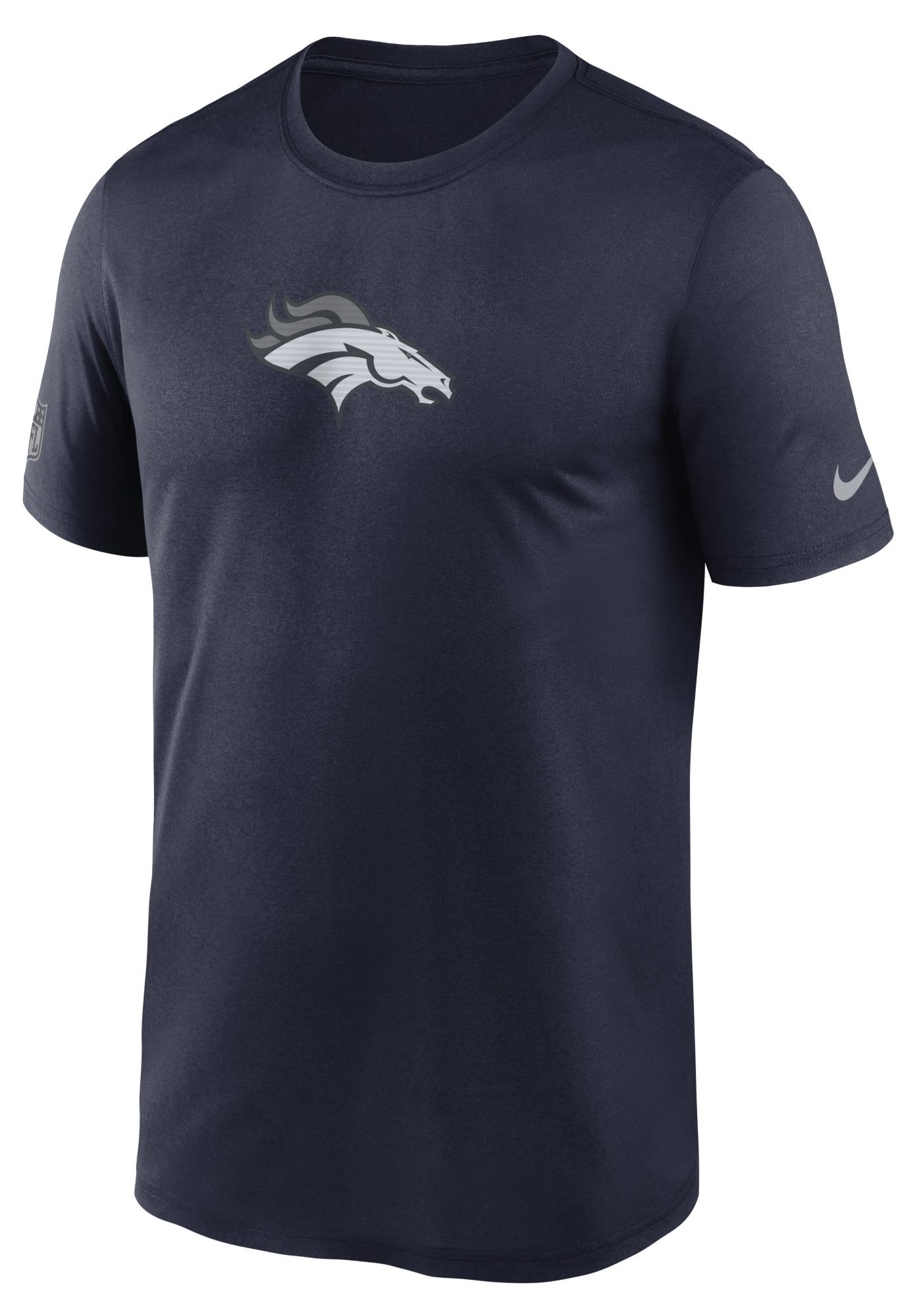 Nike Men's Denver Broncos Navy Sideline Legend T-Shirt