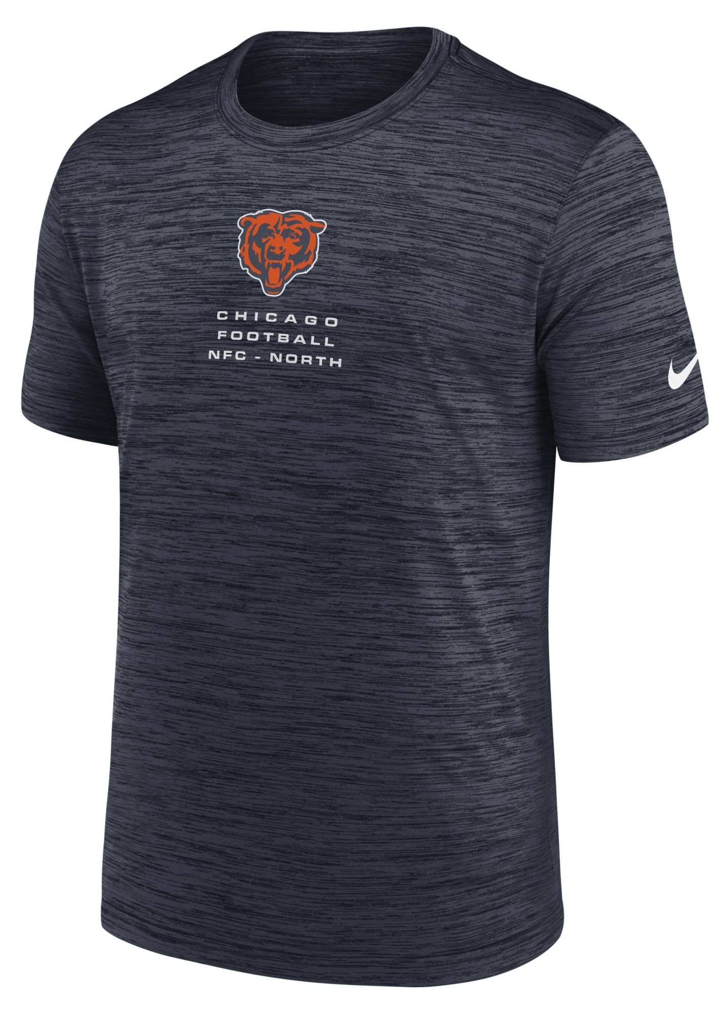Nike Men's Chicago Bears Marine Carrier Velocity T-Shirt