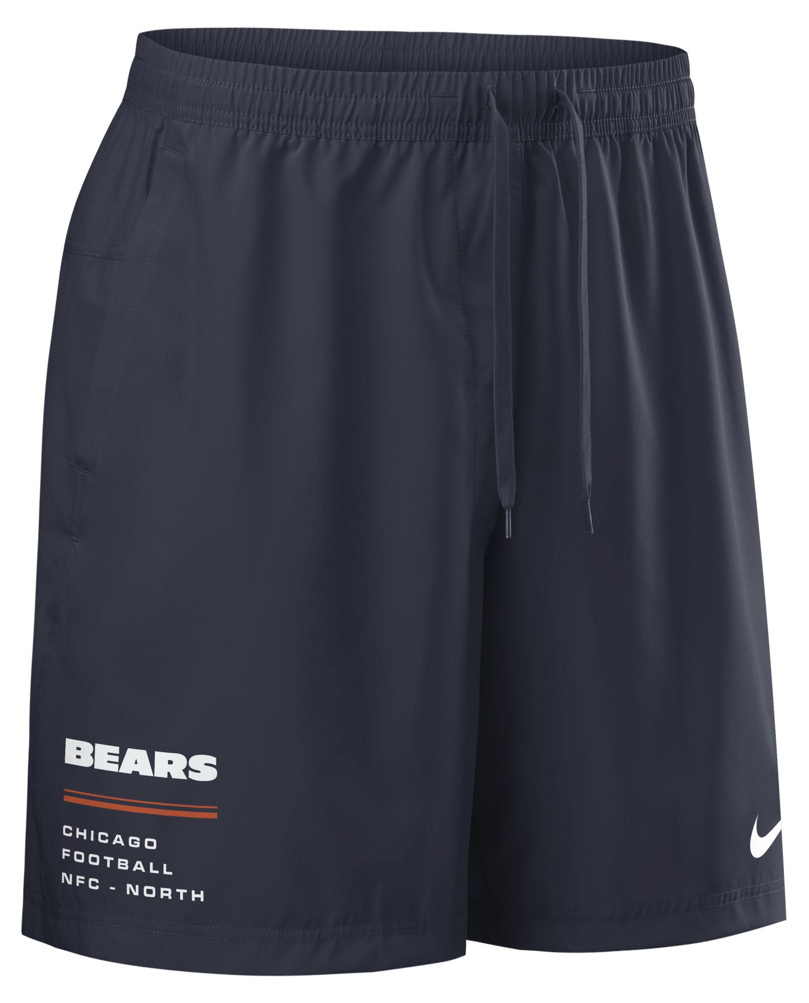Nike Men's Chicago Bears Marine Woven Victory Shorts