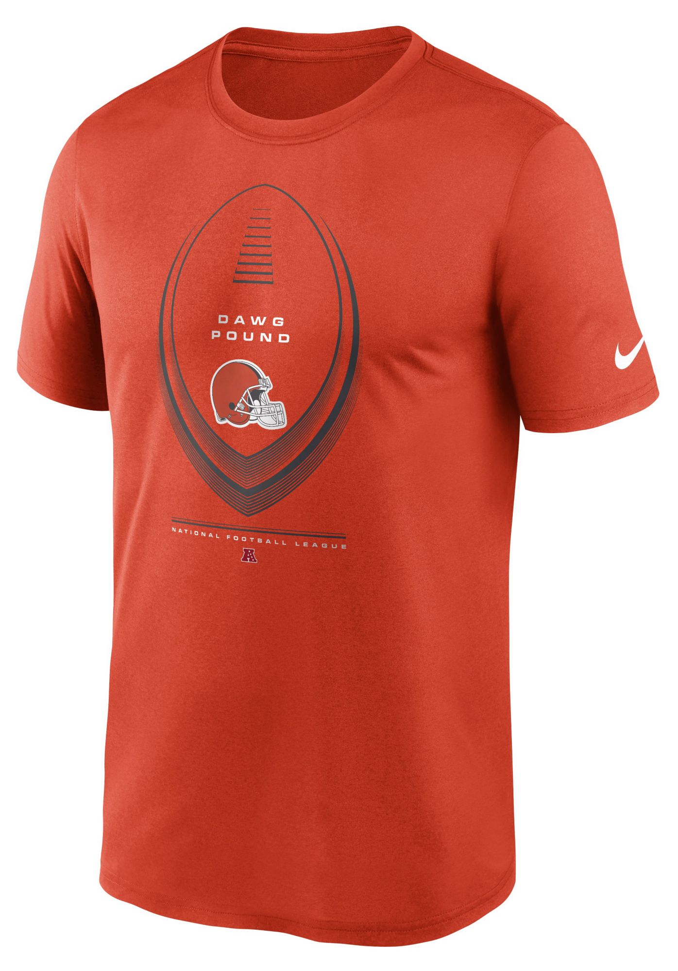 Nike Men's Cleveland Browns Team Orange Legend Icon T-Shirt