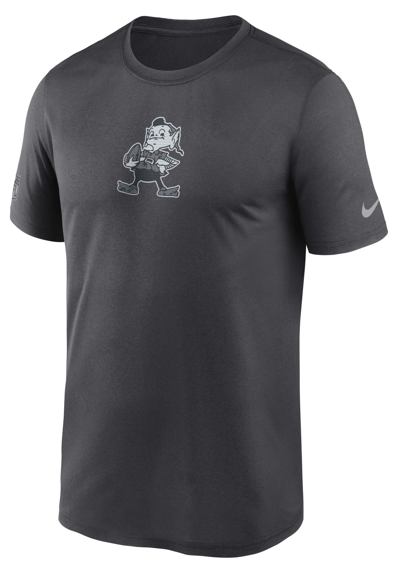 Nike Men's Cleveland Browns Anthracite Sideline Legend T-Shirt