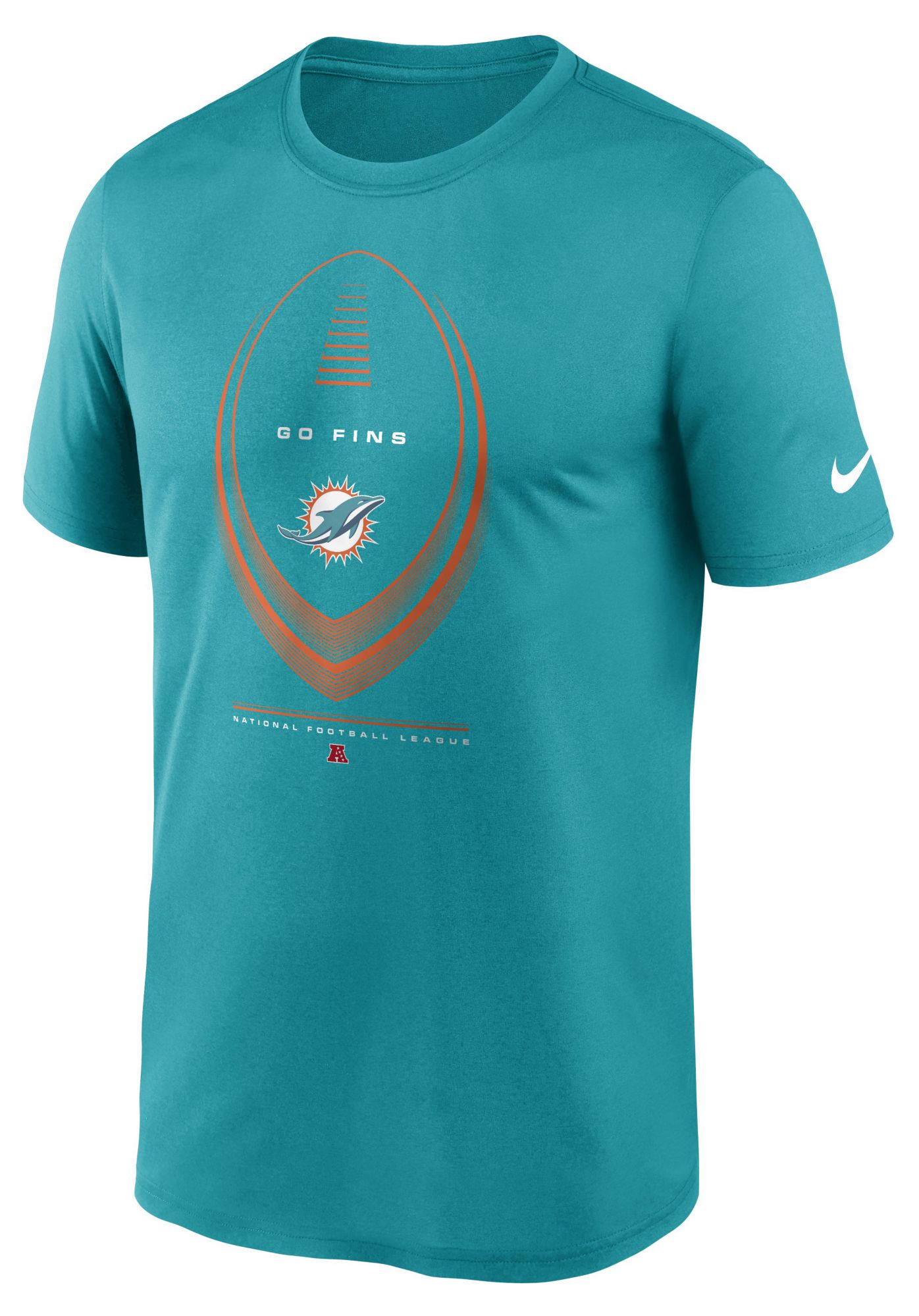 Nike Men's Miami Dolphins Turbo Green Legend Icon T-Shirt