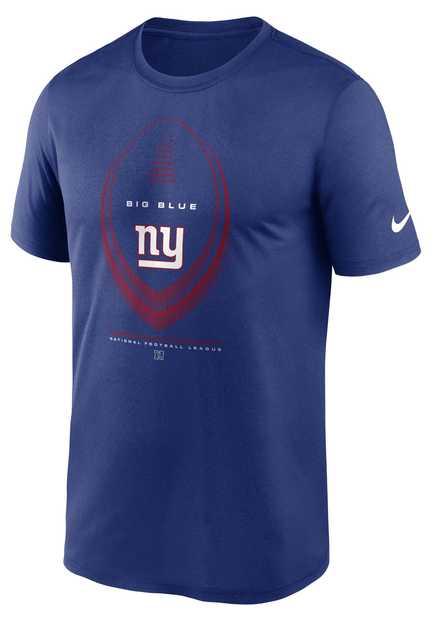 Nike Men's New York Giants Blue Legend Icon T-Shirt