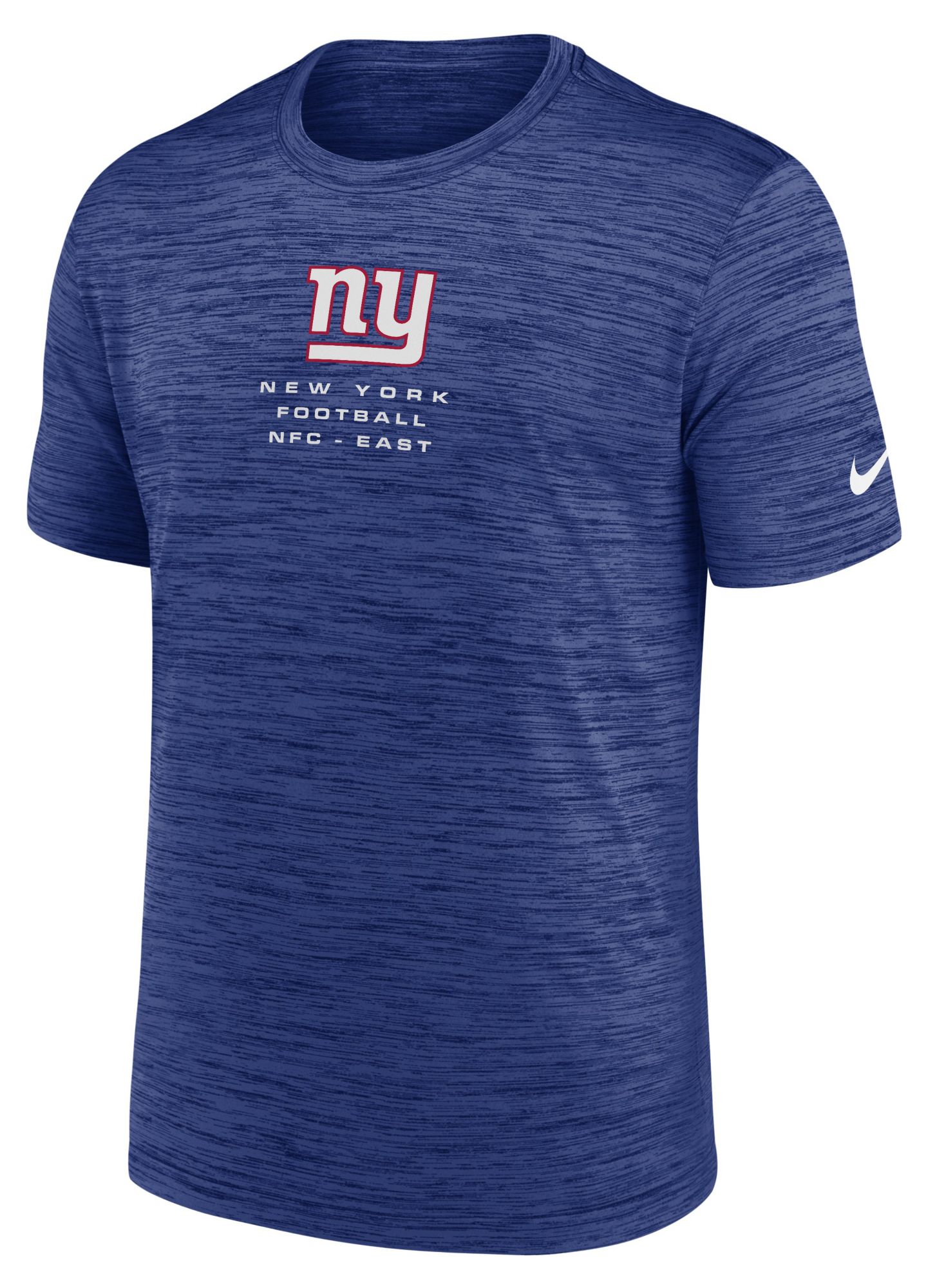 Nike Men's New York Giants Blue Carrier Velocity T-Shirt