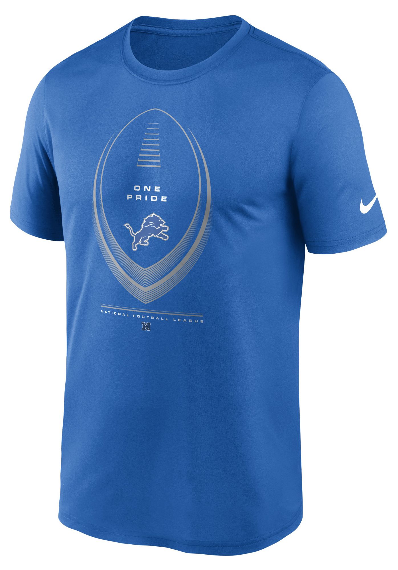 Nike Men's Detroit Lions Blue Spark Legend Icon T-Shirt