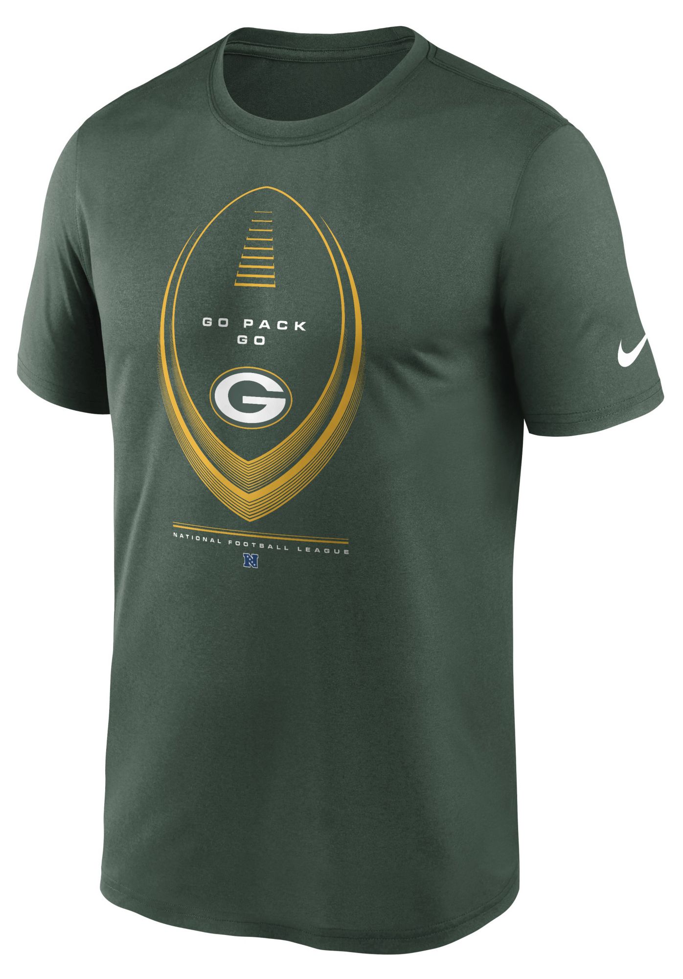 Nike Men's Green Bay Packers Green Legend Icon T-Shirt