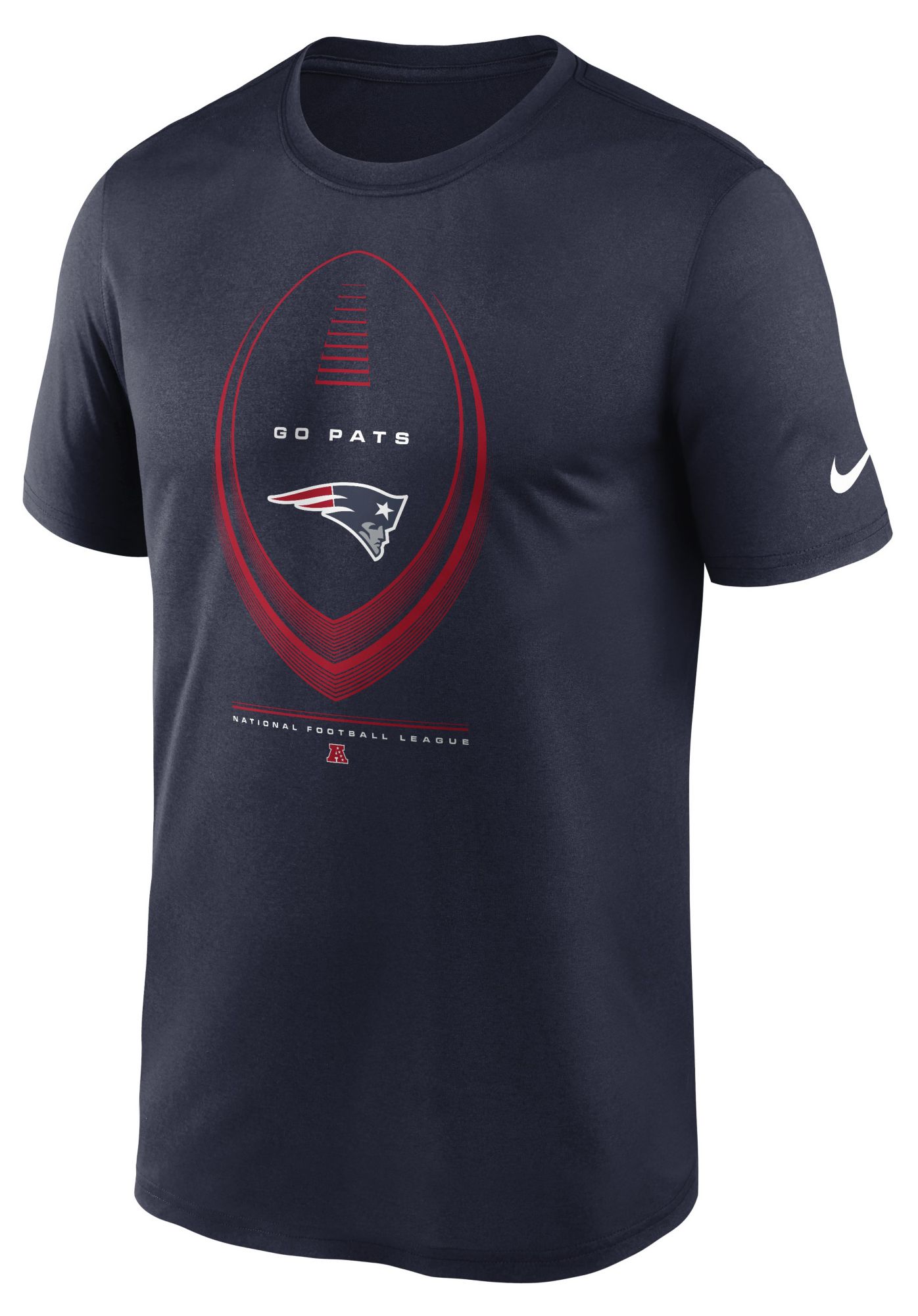 Nike Men's New England Patriots Navy Legend Icon T-Shirt