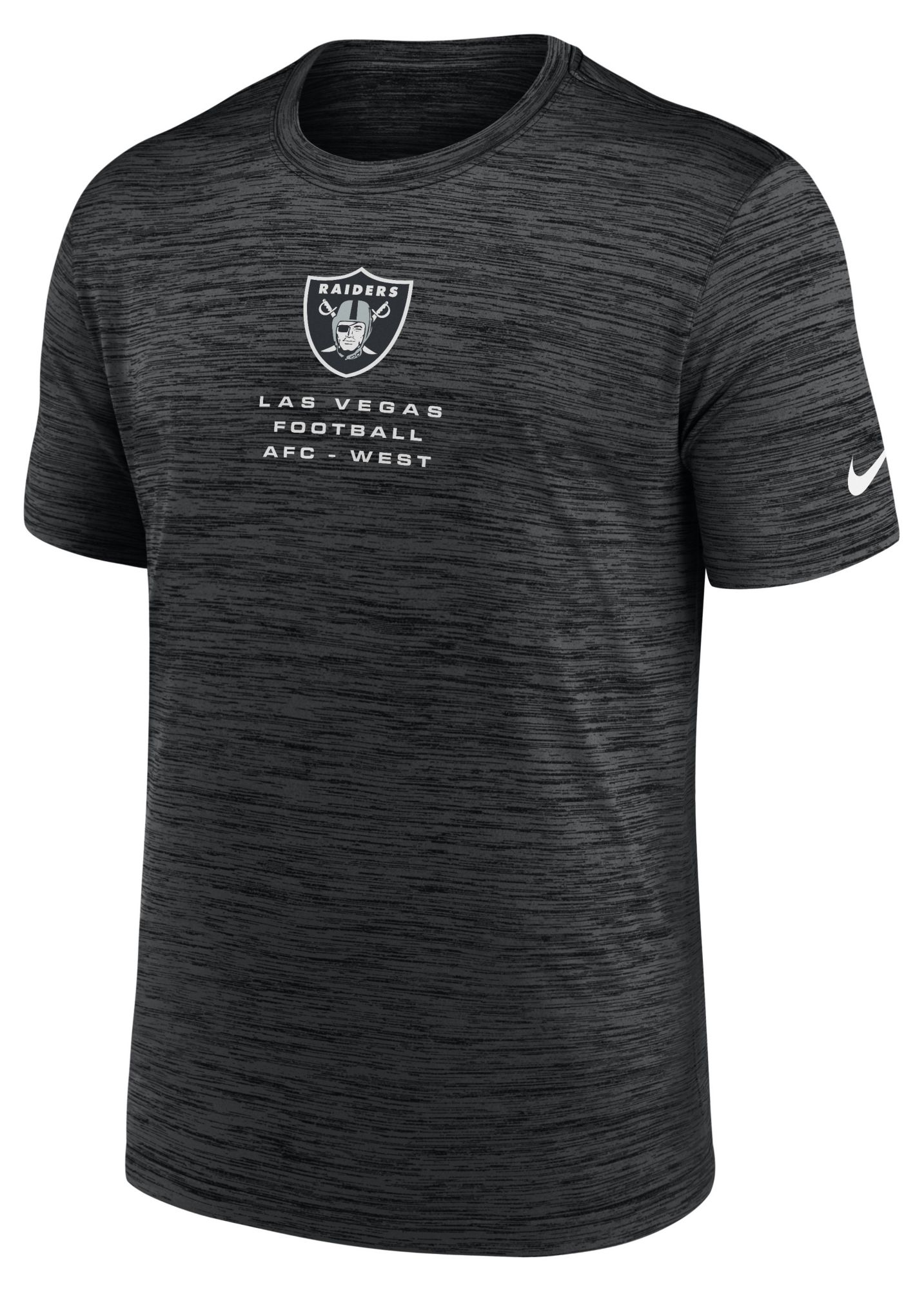 Nike Men's Las Vegas Raiders Black Carrier Velocity T-Shirt