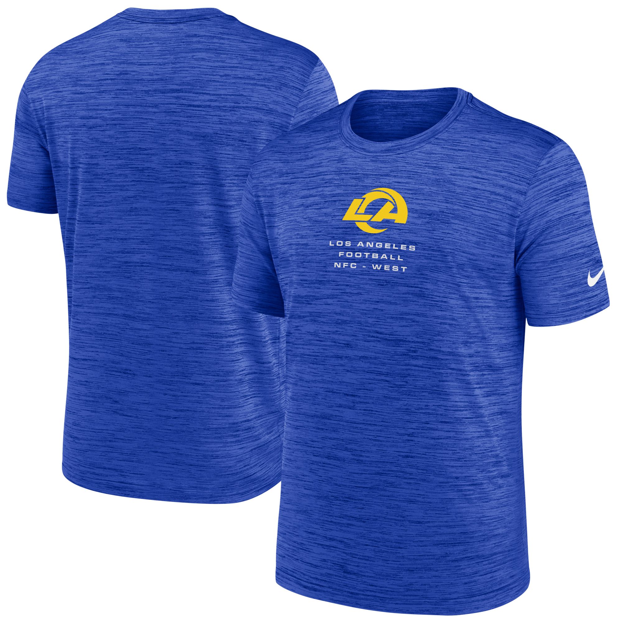 Nike Men's Los Angeles Rams Royal Carrier Velocity T-Shirt