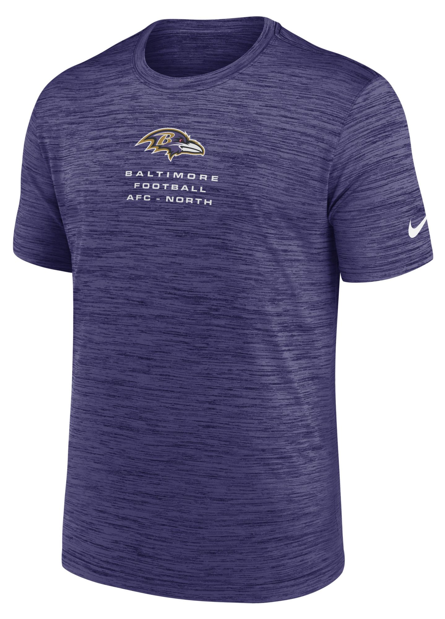 Nike Men's Baltimore Ravens Purple Carrier Velocity T-Shirt