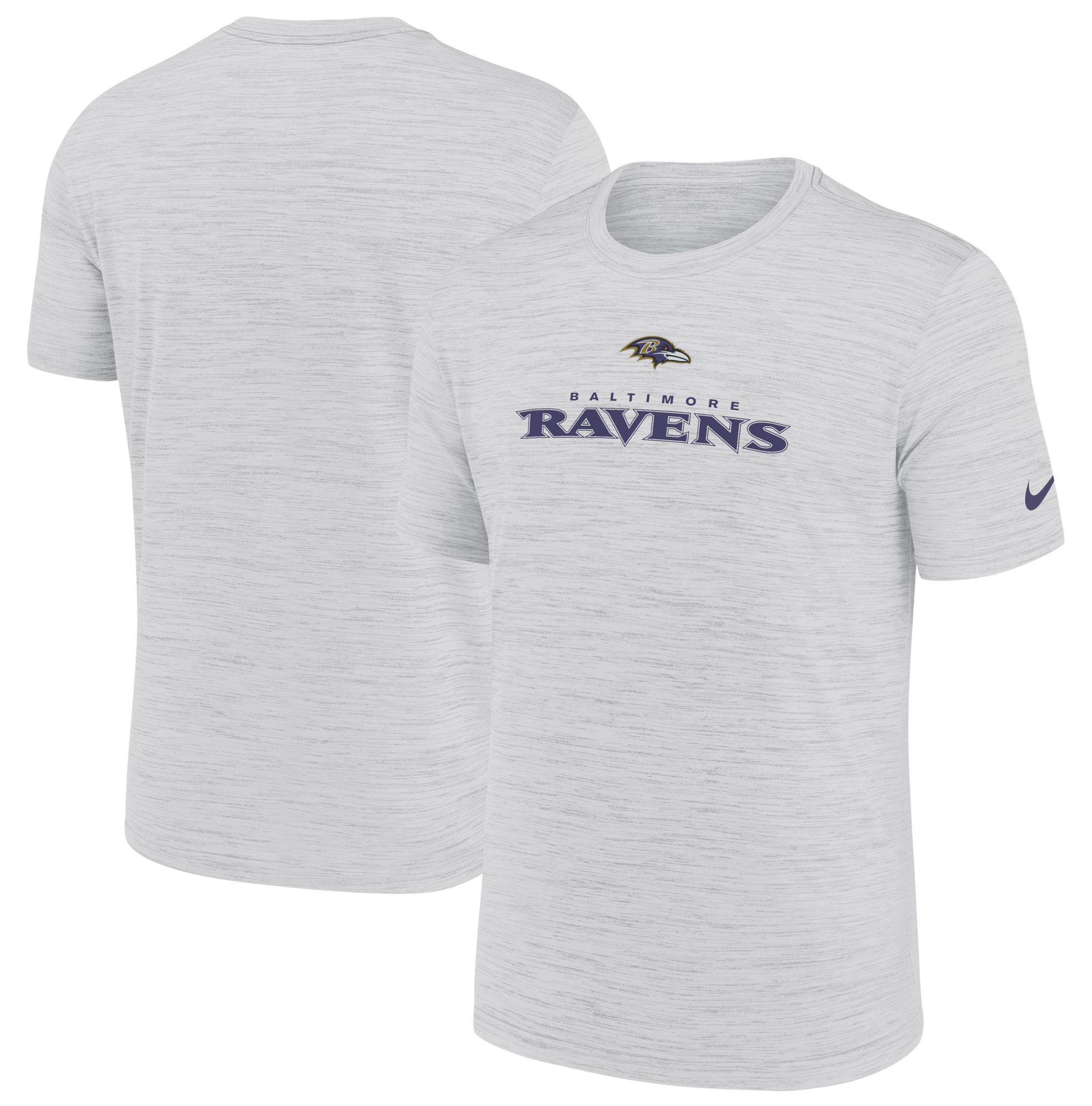 Nike Men's Baltimore Ravens White Endurance Velocity T-Shirt