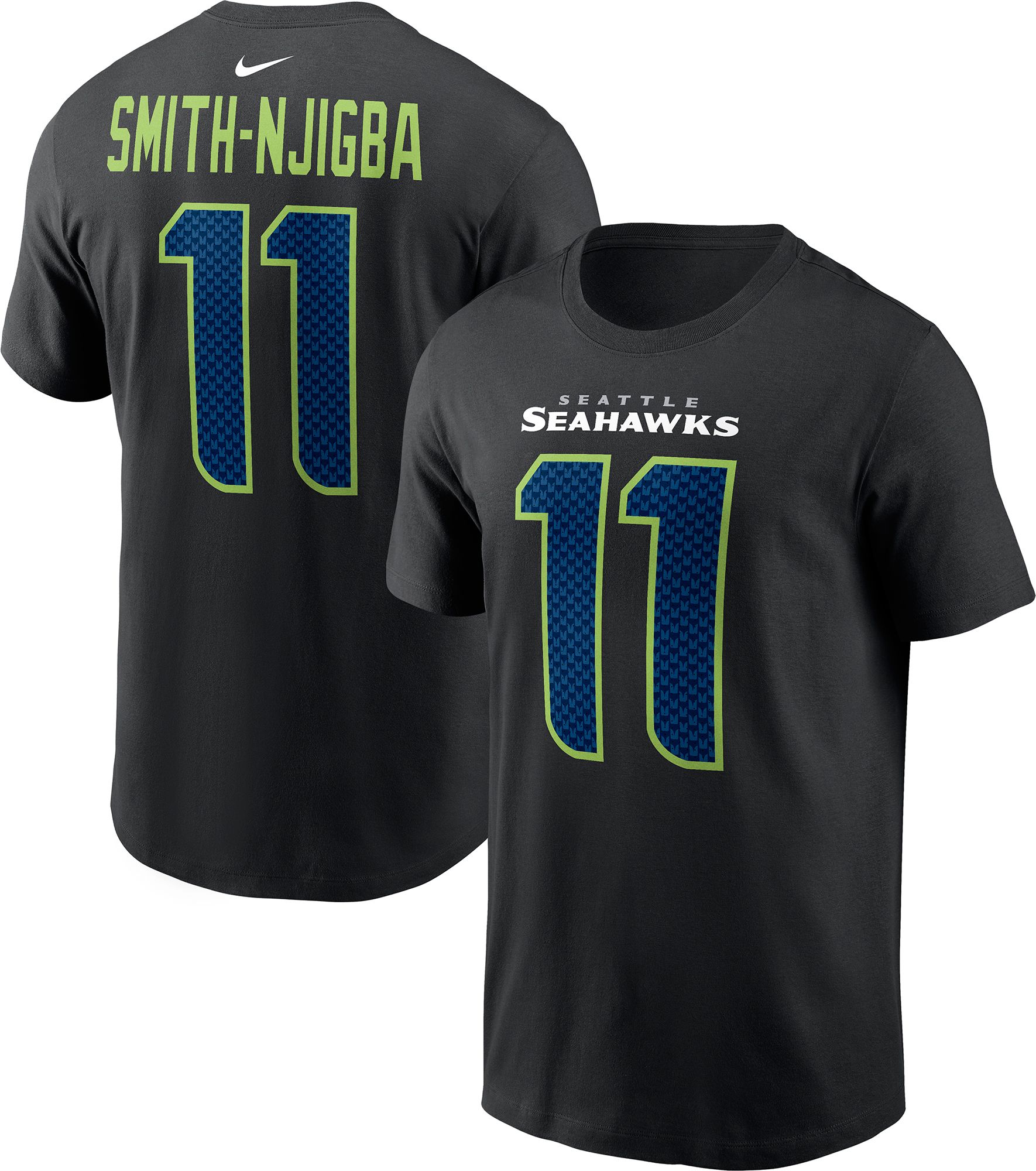 Nike Adult Seattle Seahawks Jaxson Smith-Njigba #11 Black T-Shirt