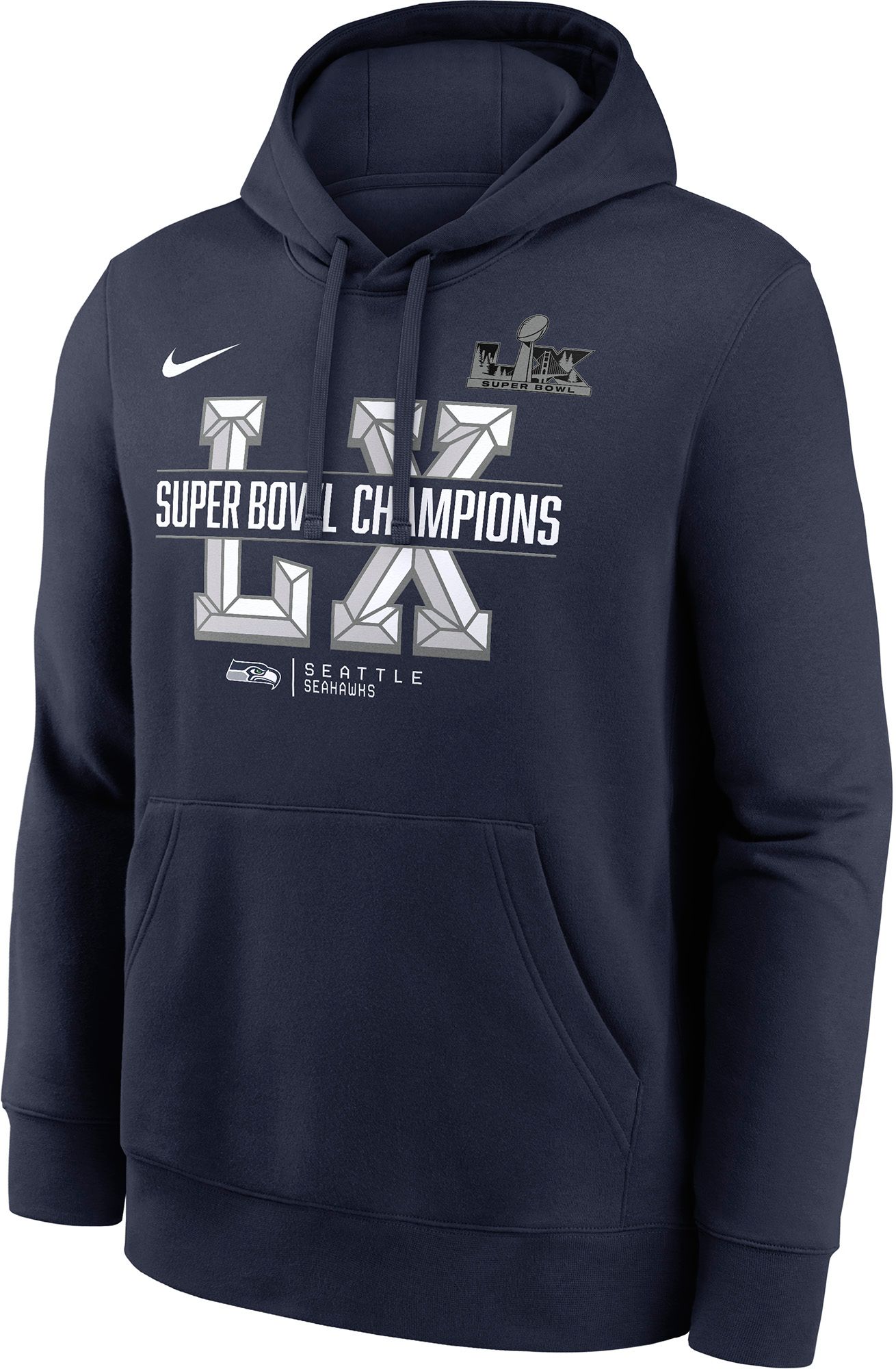 Nike Men's 2025-26 Super Bowl LX Champions Seattle Seahawks Sacrifice Hoodie
