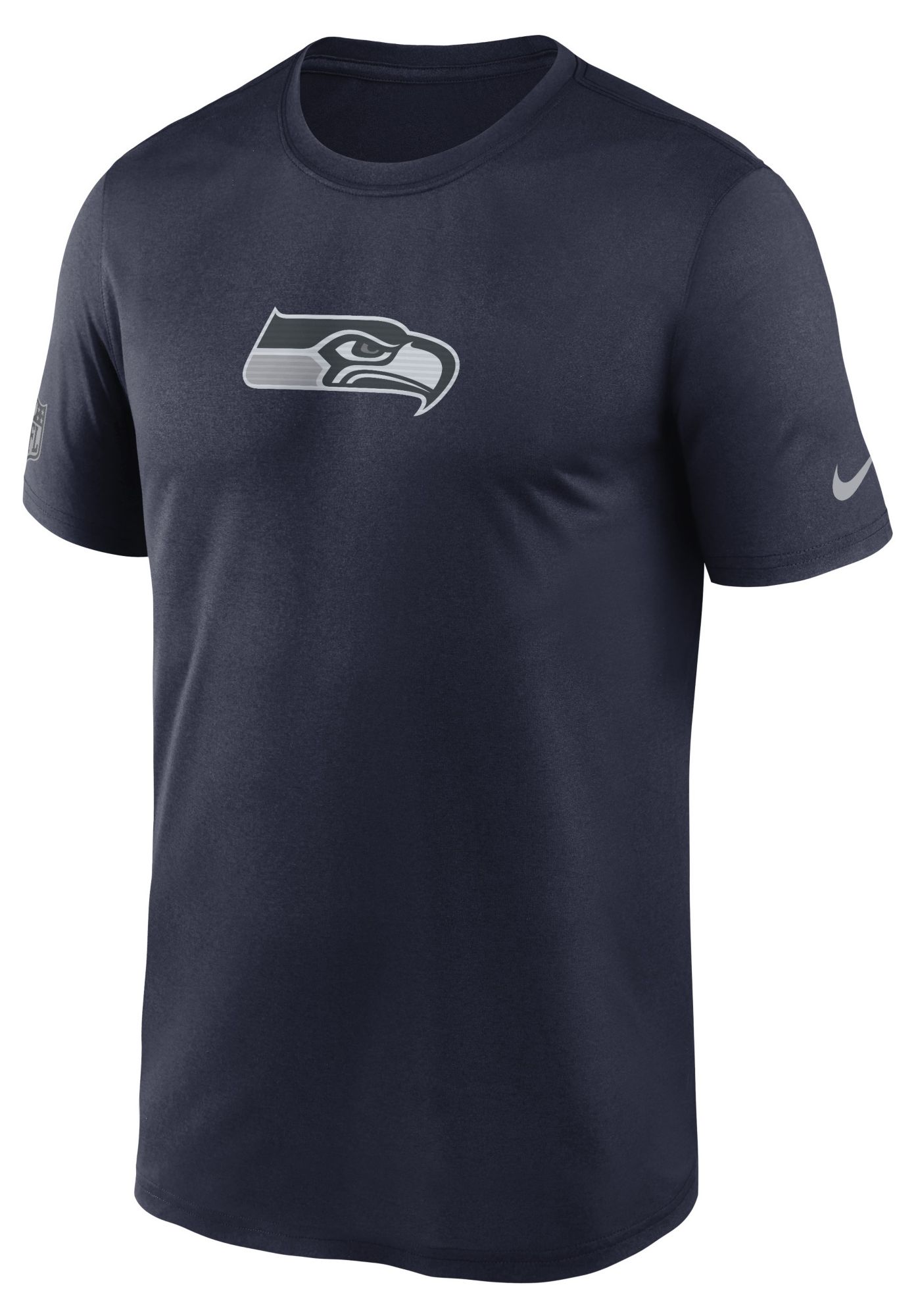 Nike Men's Seattle Seahawks Navy Sideline Legend T-Shirt