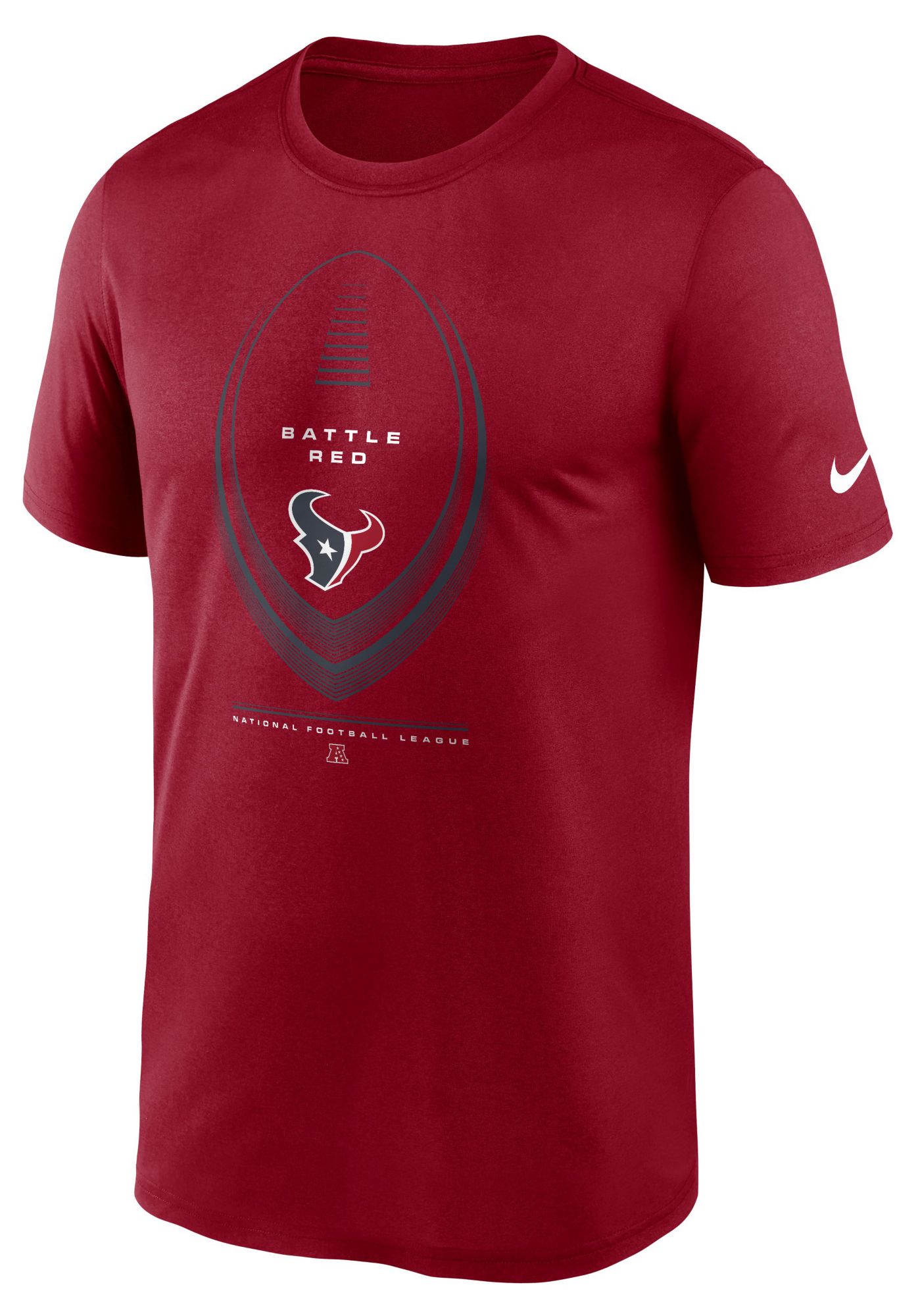 Nike Men's Houston Texans Red Legend Icon T-Shirt