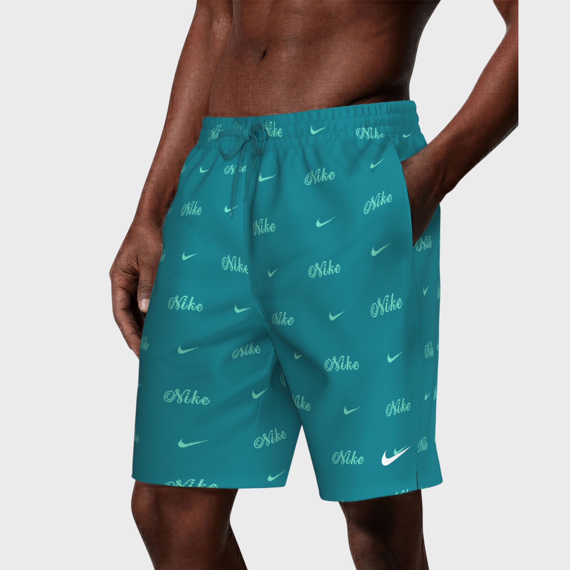 Nike Men's Breaker 7" Brief Lined Volley Swim Trunks