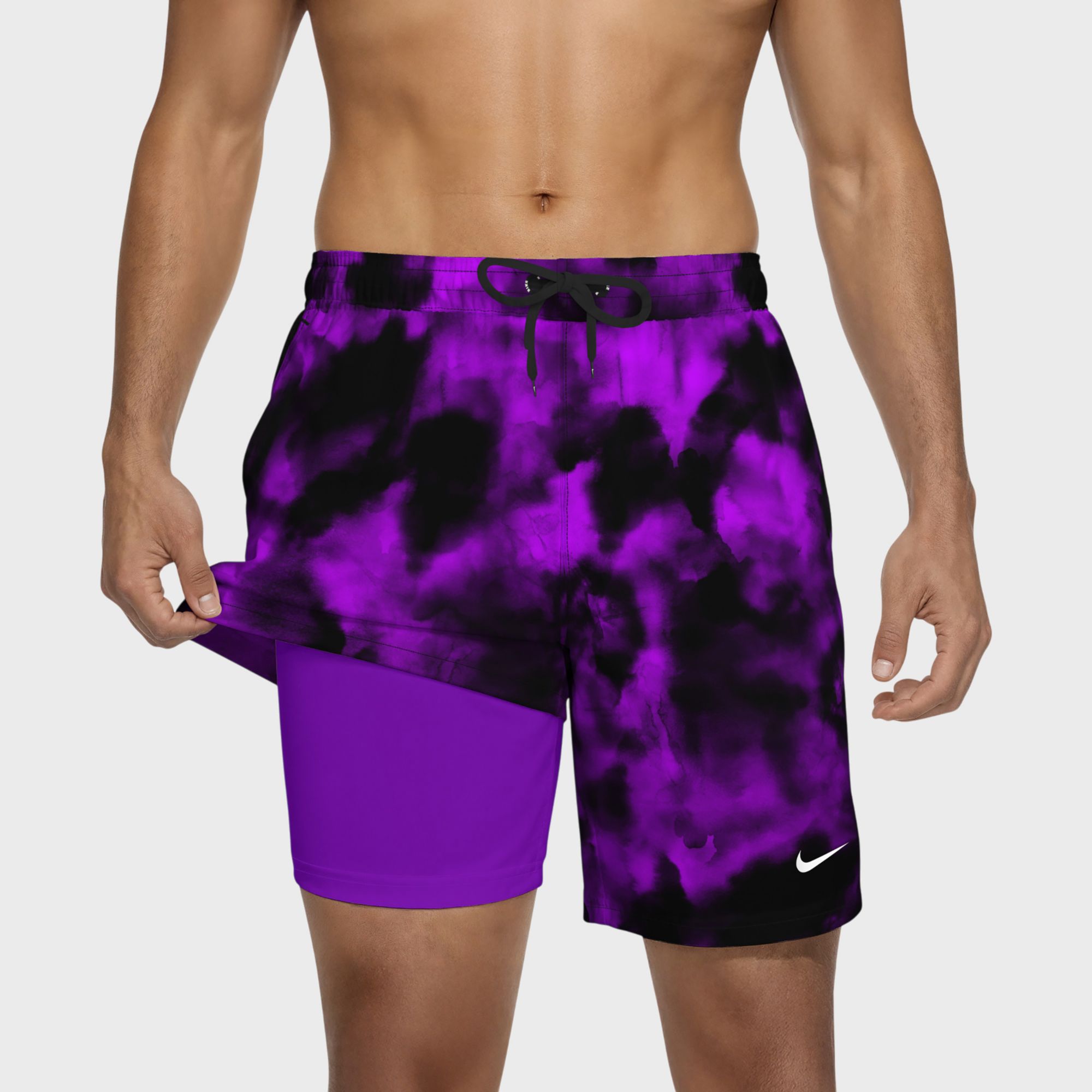 Nike Men's Contend Essential 7" Boxer Volley Swim Trunks