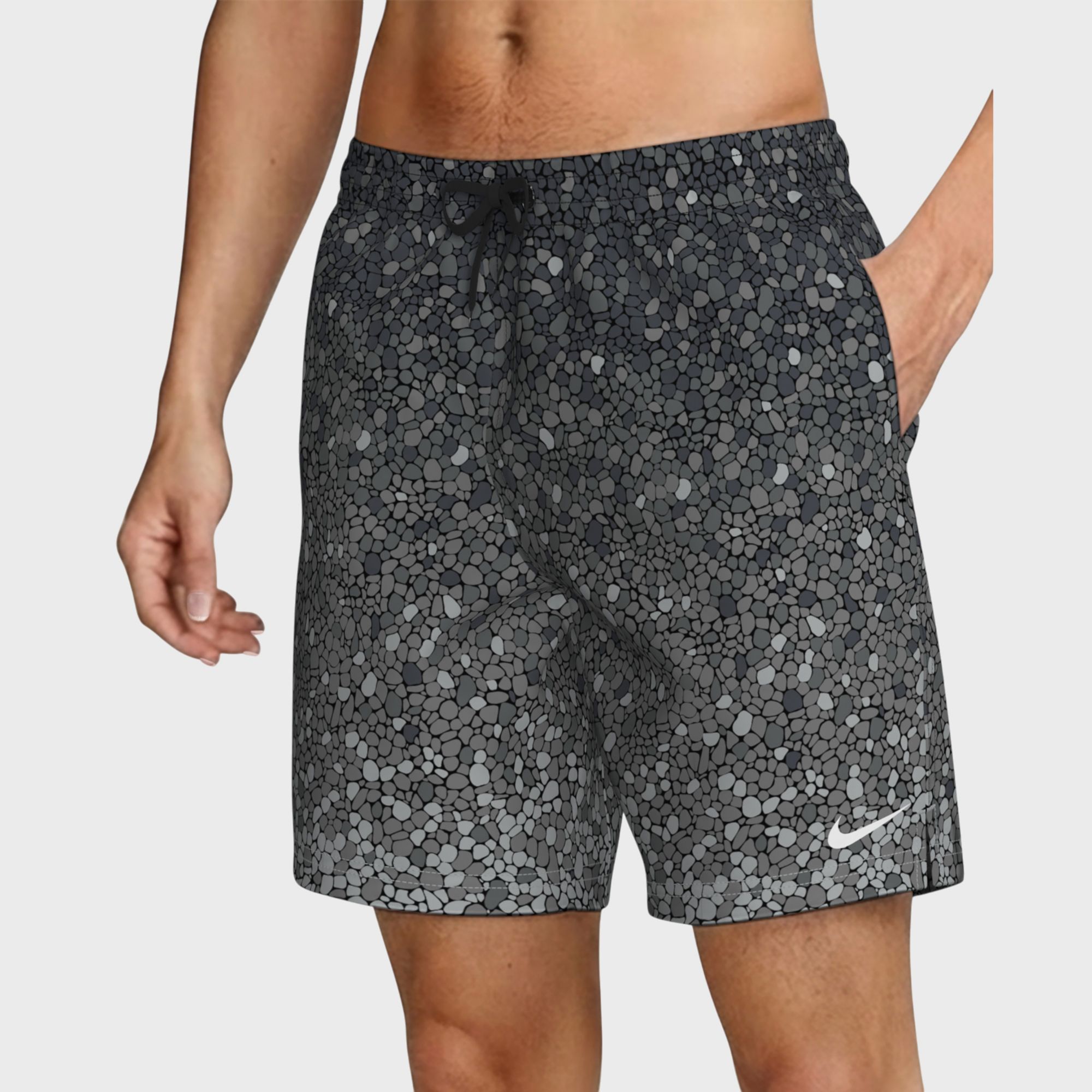 Nike Men's Breaker 7" Brief Lined Volley Swim Trunks
