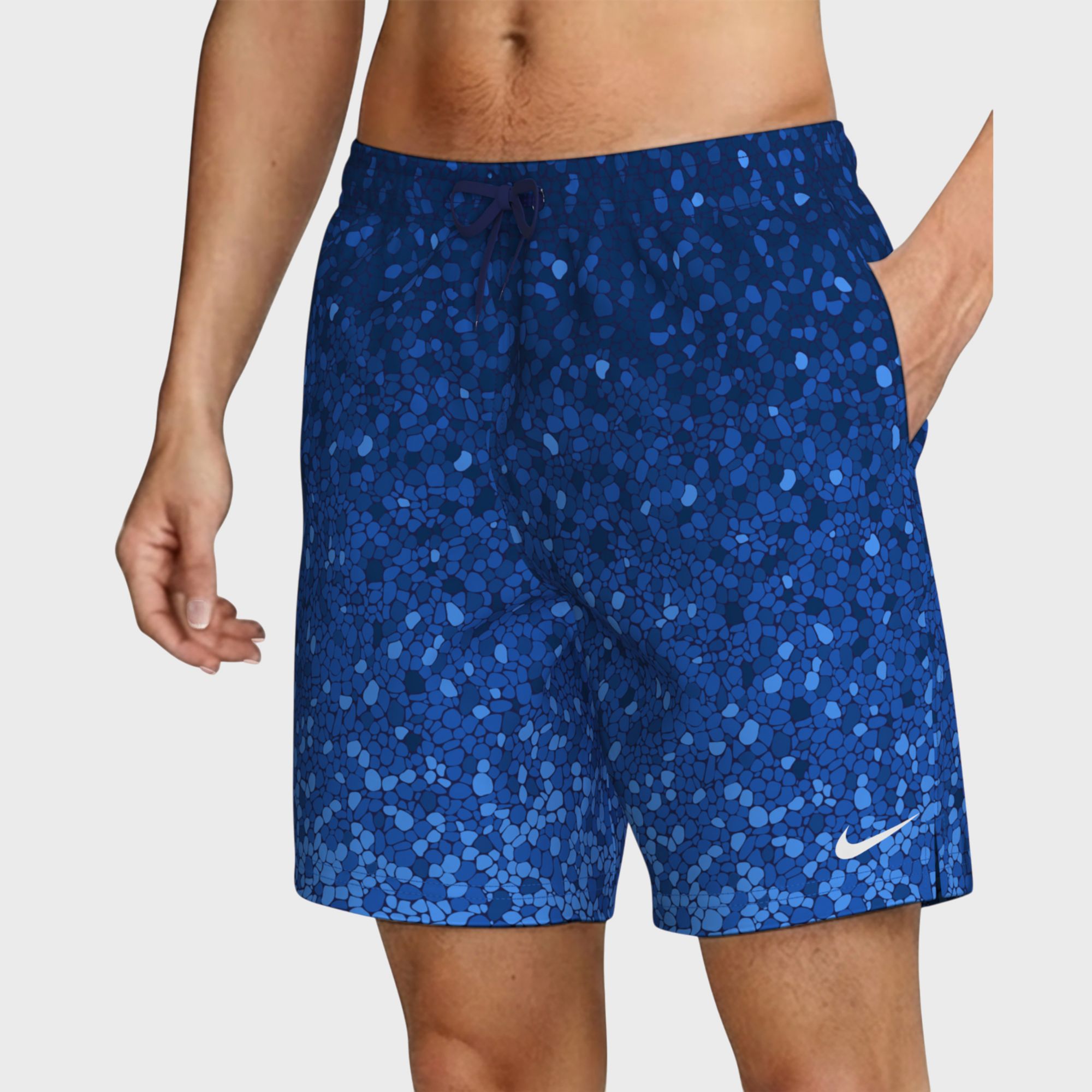 Nike Men's Breaker 7" Brief Lined Volley Swim Trunks