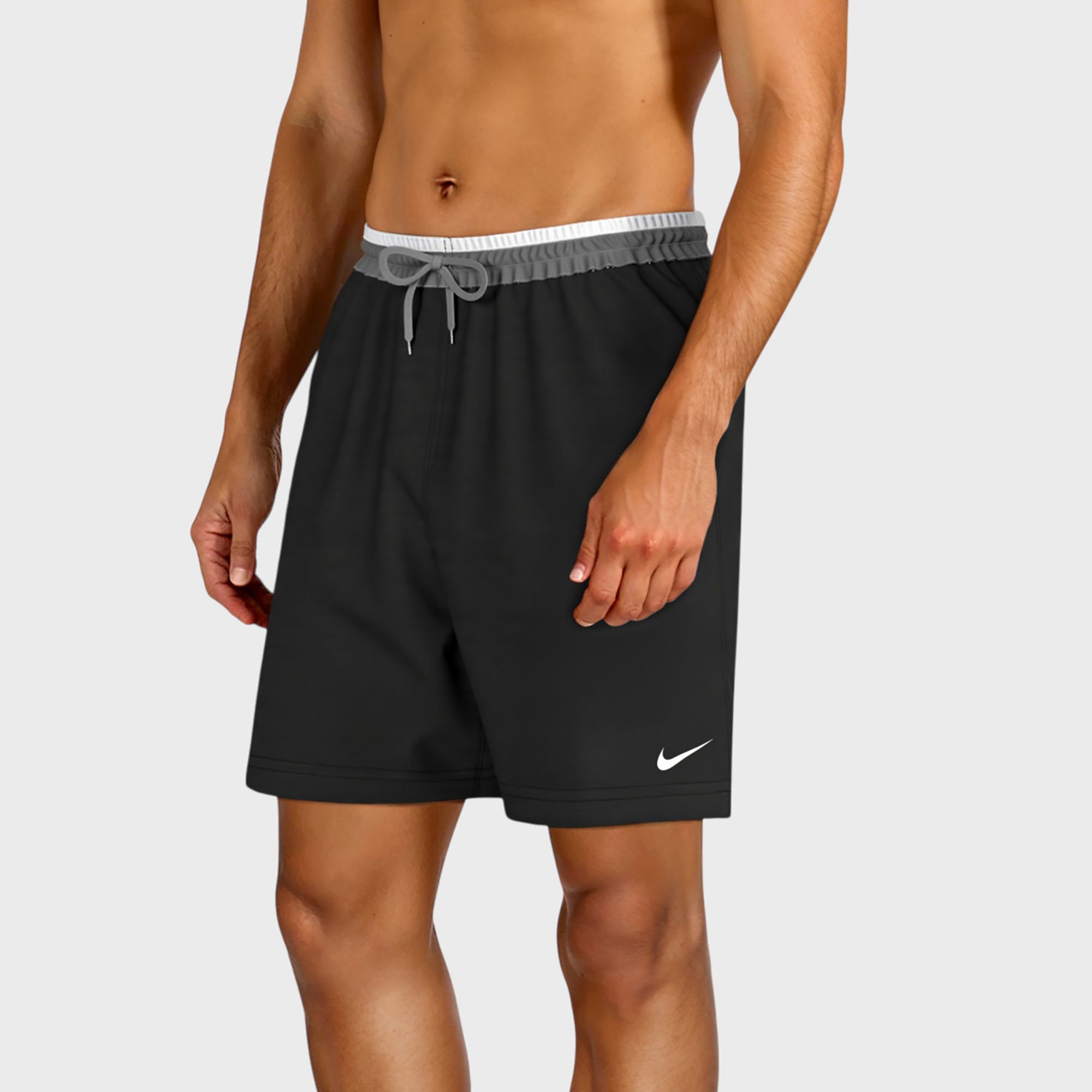 Nike Men's Breaker Check 7" Volley Swim Trunks