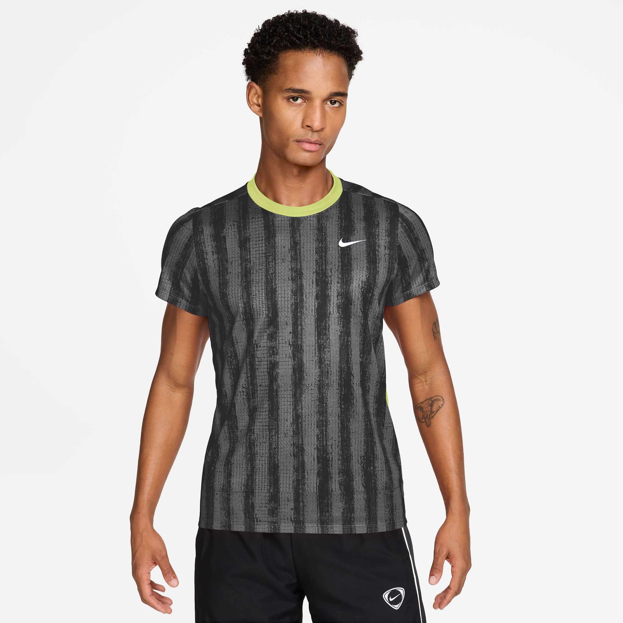 Nike Men's Court Victory Dri-Fit Printed Tennis Shirt