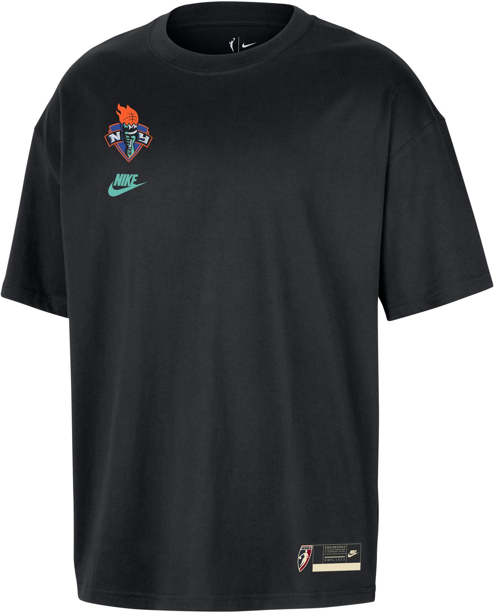 Nike Men's New York Liberty Black Hardwood Classics 2026 T-Shirt