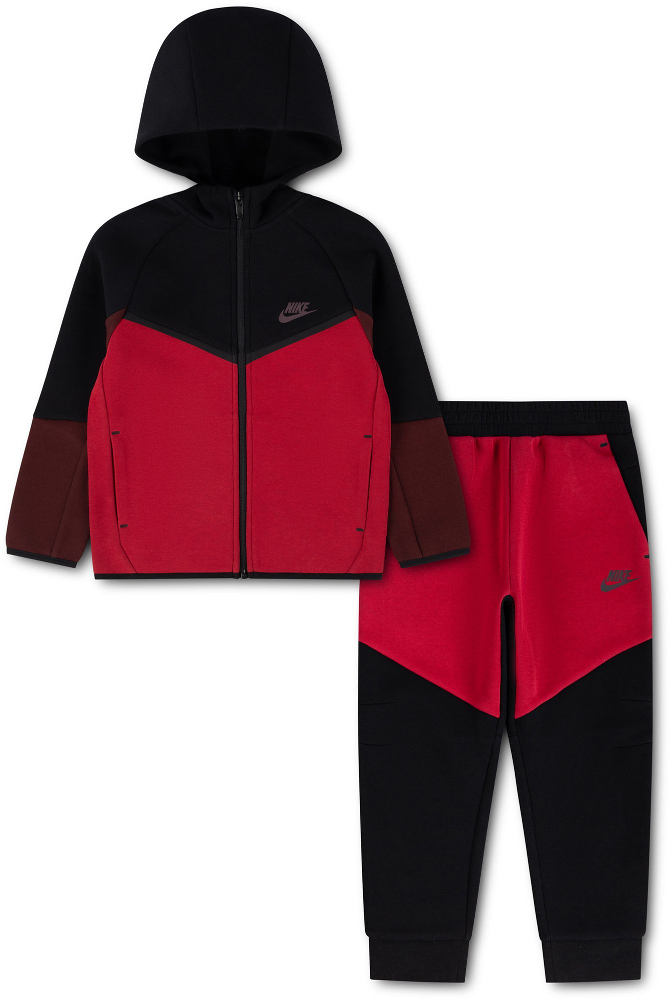 Nike Little Kids' Tech Fleece Full-Zip 2-Piece Set