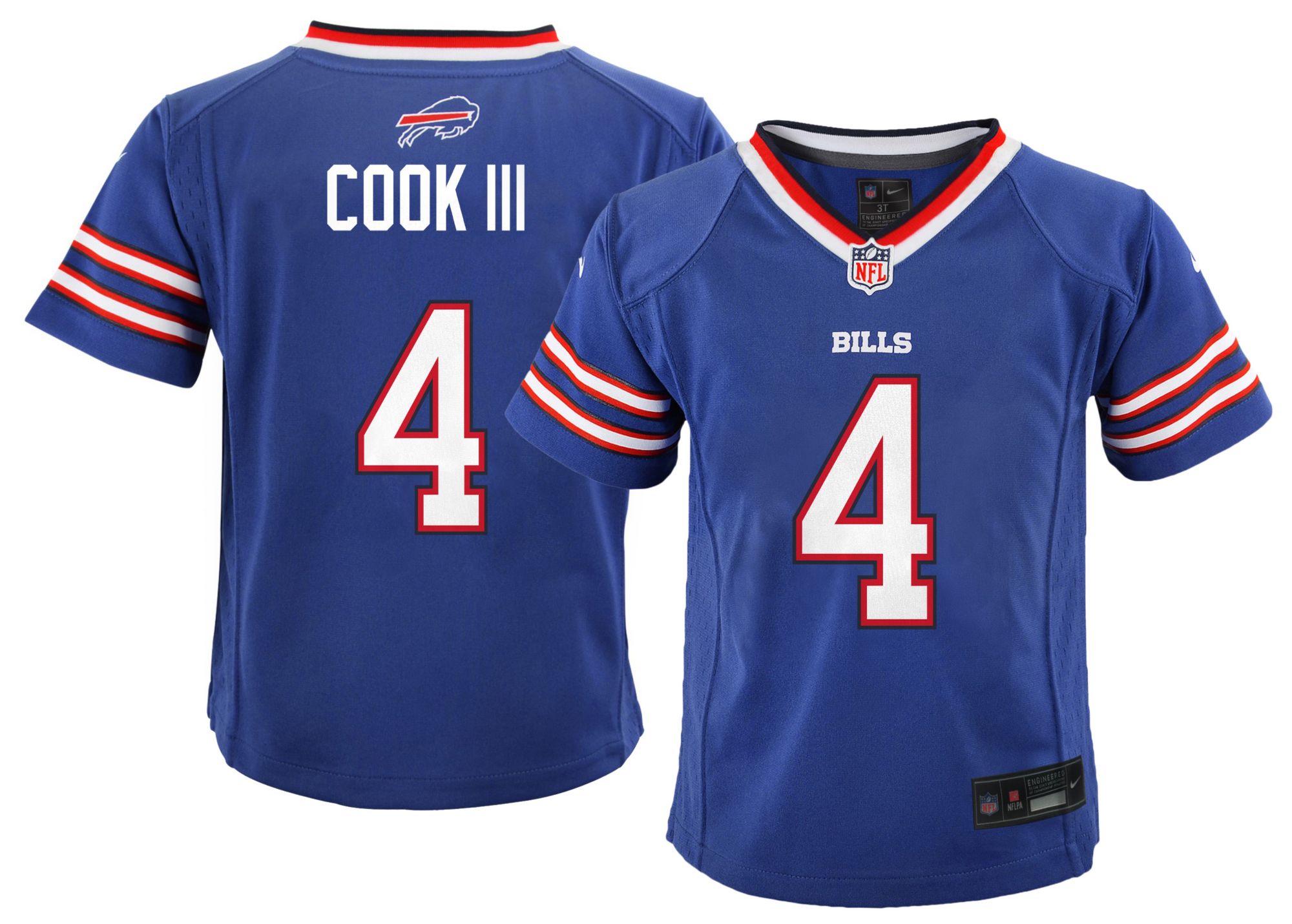 Nike Toddler Buffalo Bills James Cook #4 Royal Home Game Jersey