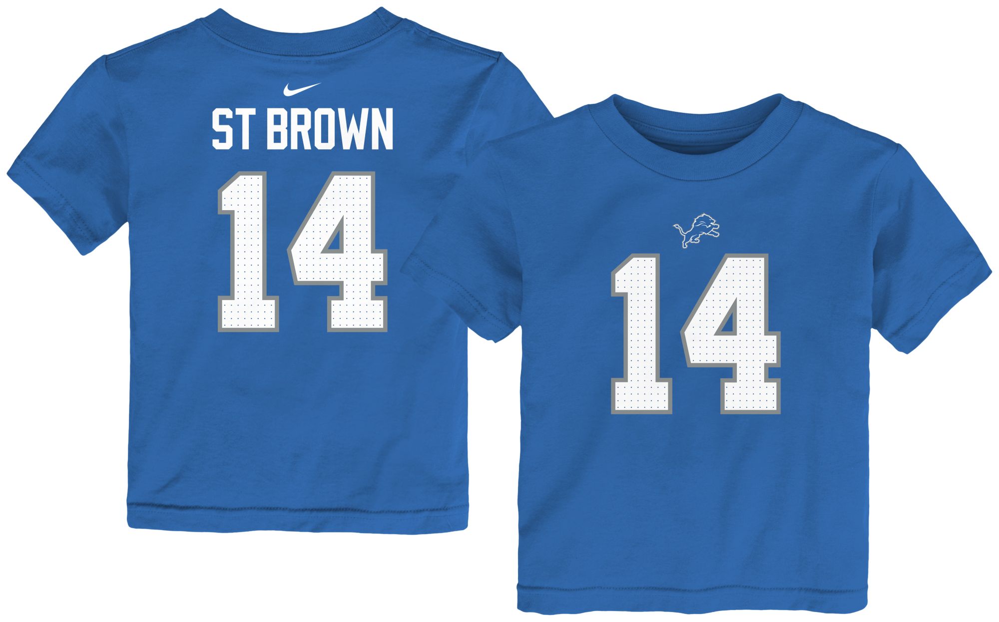 Nike Toddler Detroit Lions Blue Spark T-Shirt