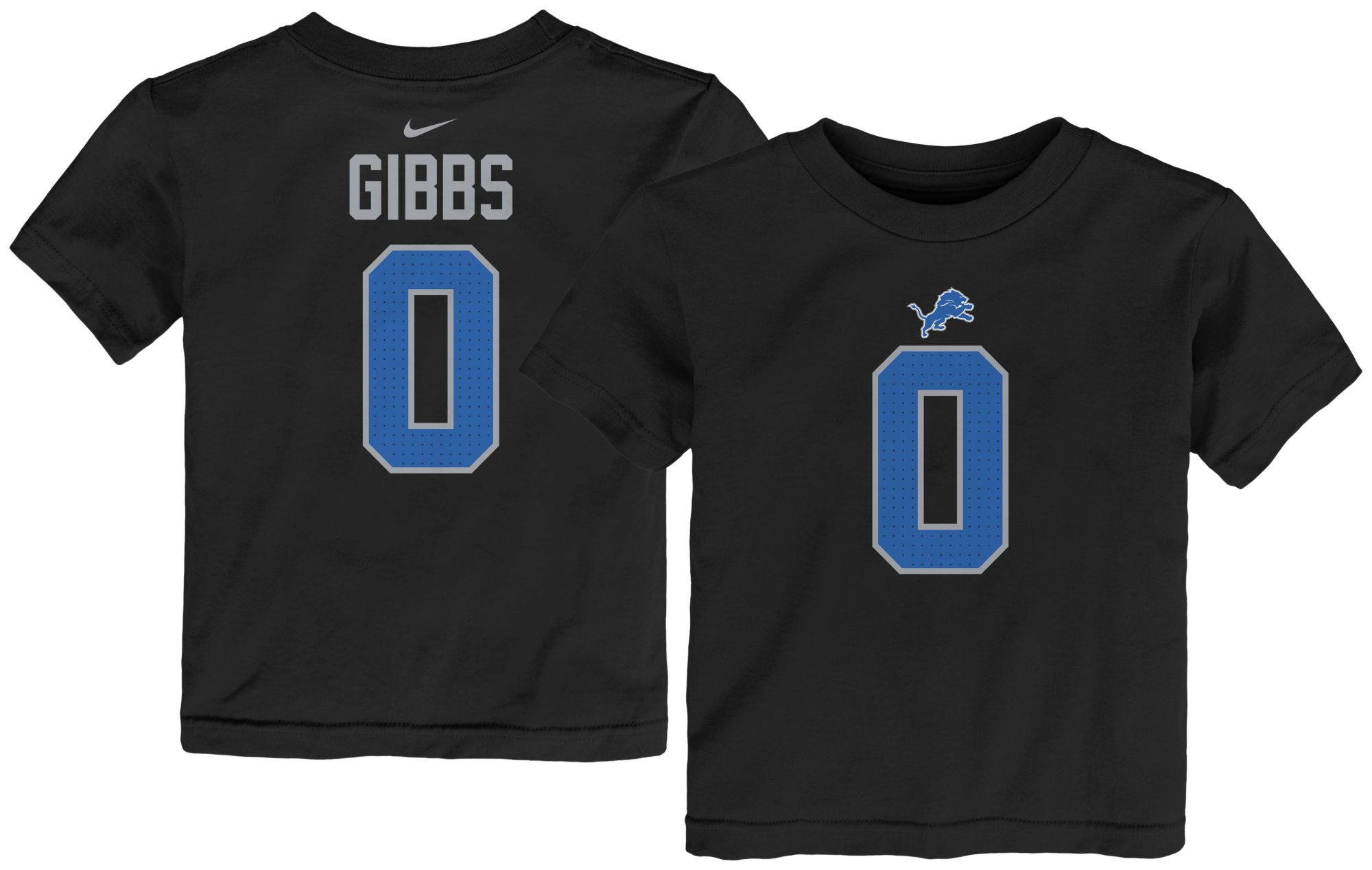 Nike Toddler Detroit Lions Black T-Shirt