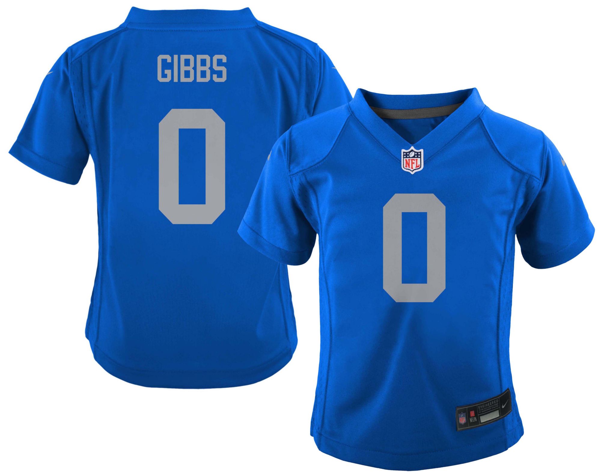 Nike Toddler Detroit Lions Jahmyr Gibbs #0 Blue Spark Alternate Game Jersey