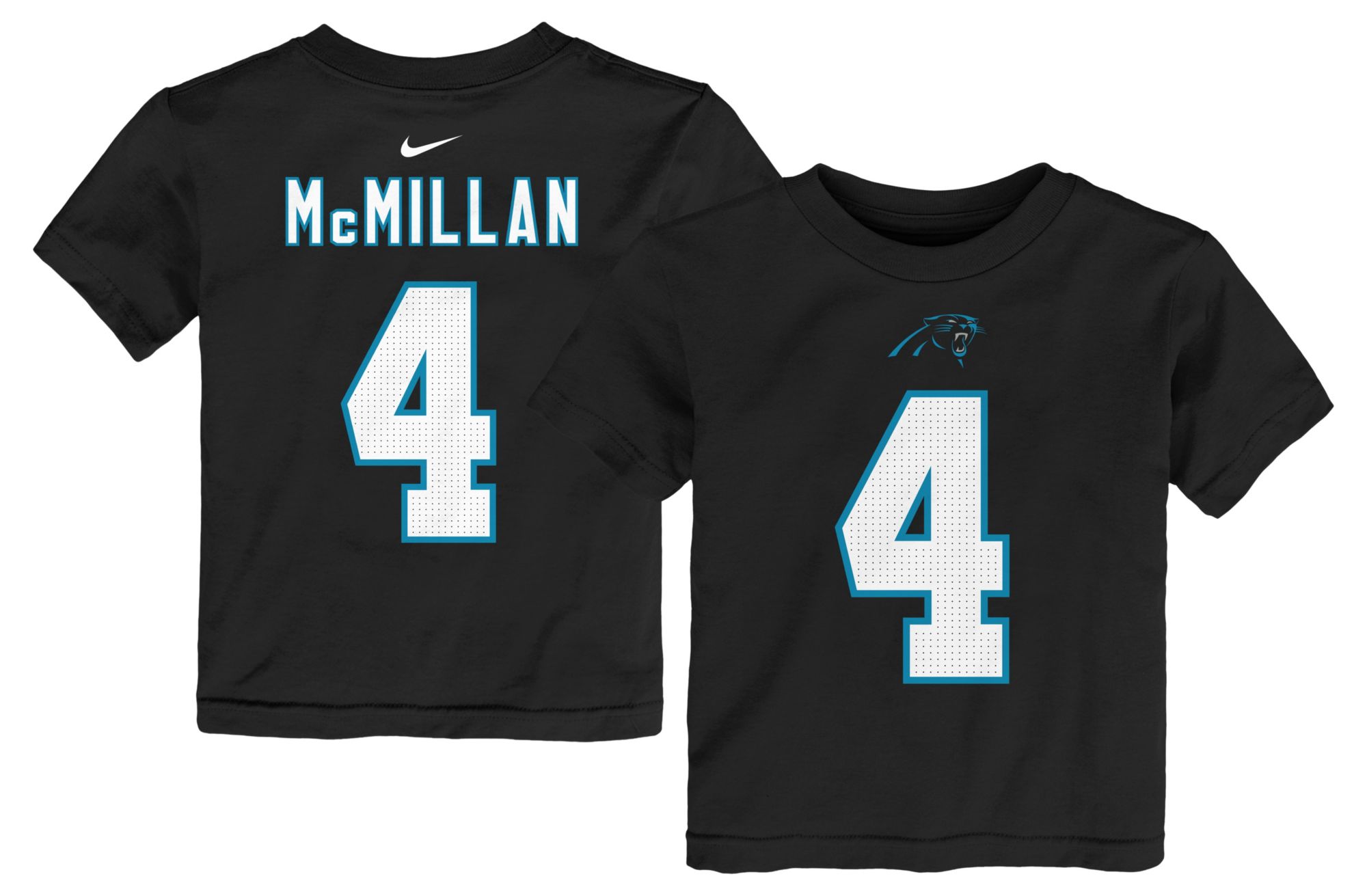 Nike Toddler Carolina Panthers Tetairoa McMillan Black T-Shirt