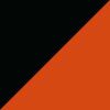 Black/Orange/White