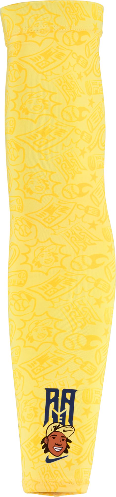 Nike Adult Ronald Acuña Gold Arm Sleeve