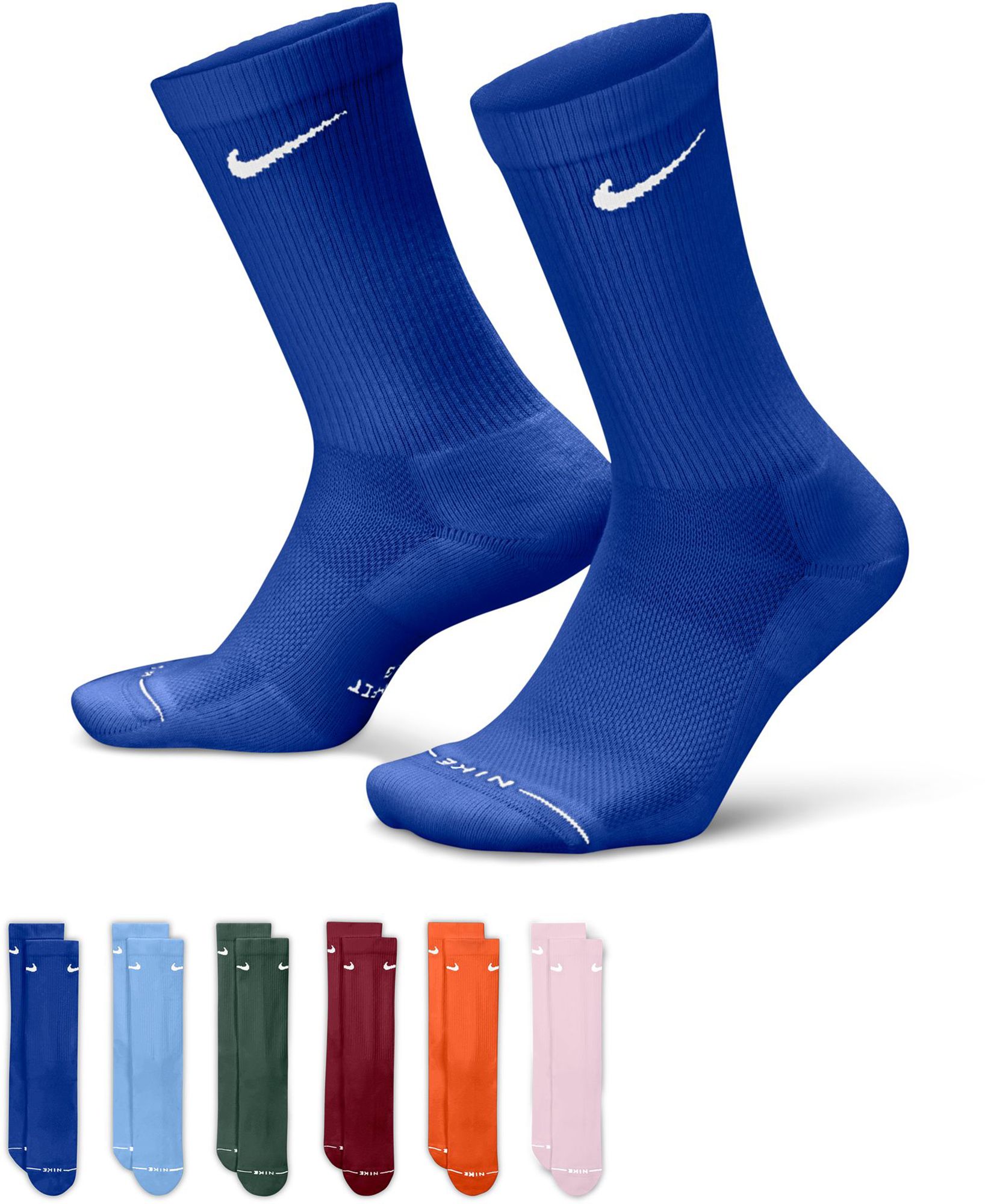 Nike Everyday Elevated Crew Socks - 6 Pairs