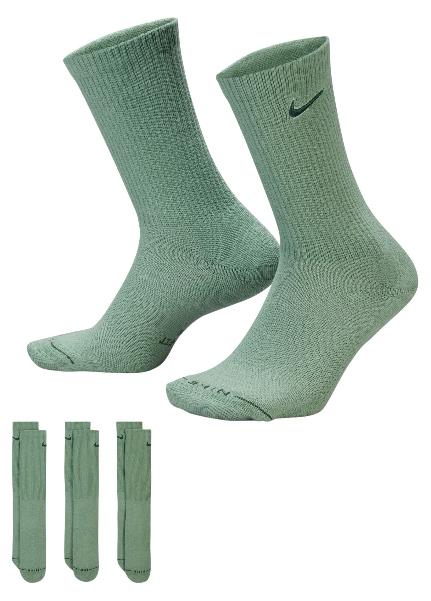 Nike Unisex Everyday Crew Socks - 3 Pairs